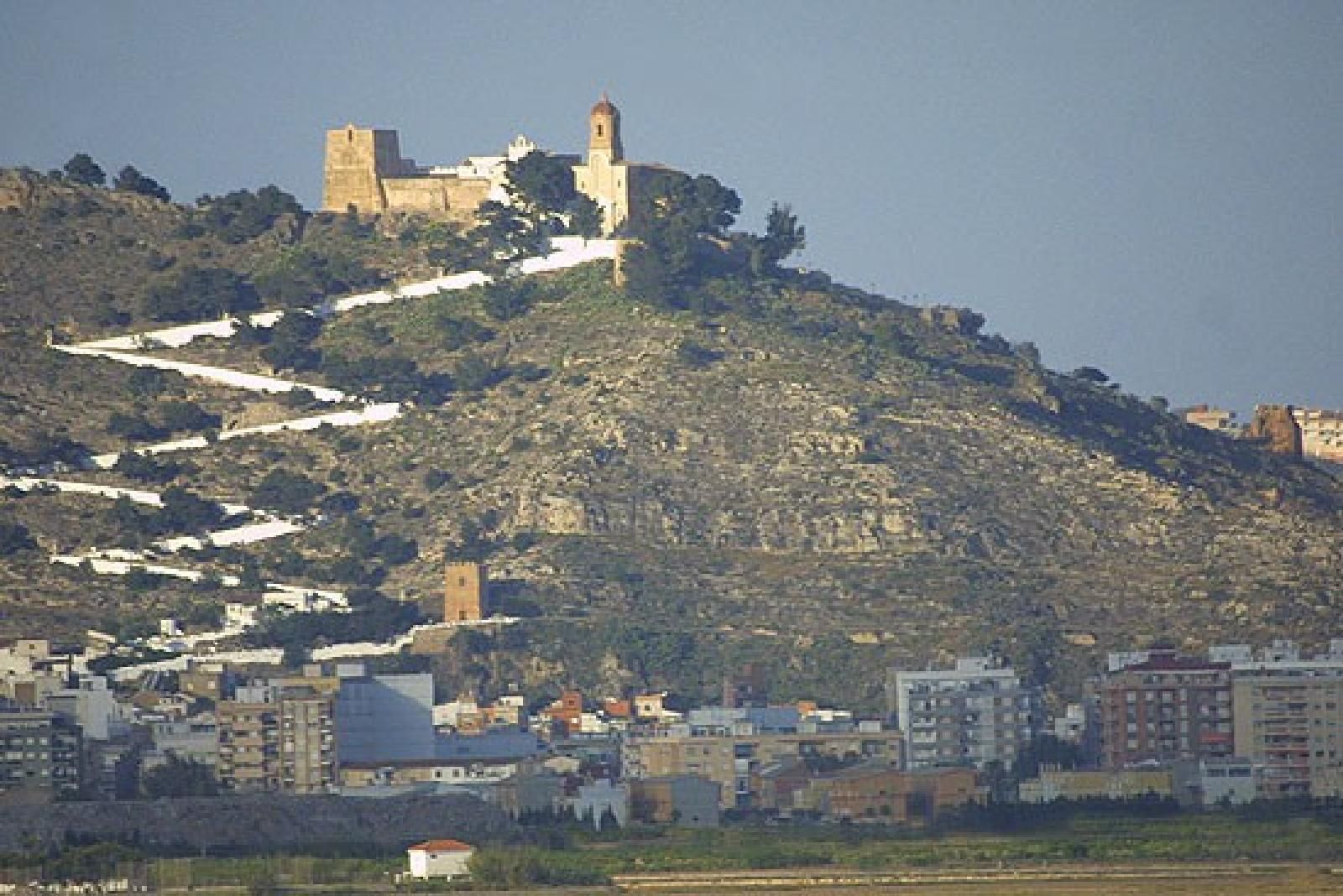 Castillo y ermita de la Virgen en Cullera