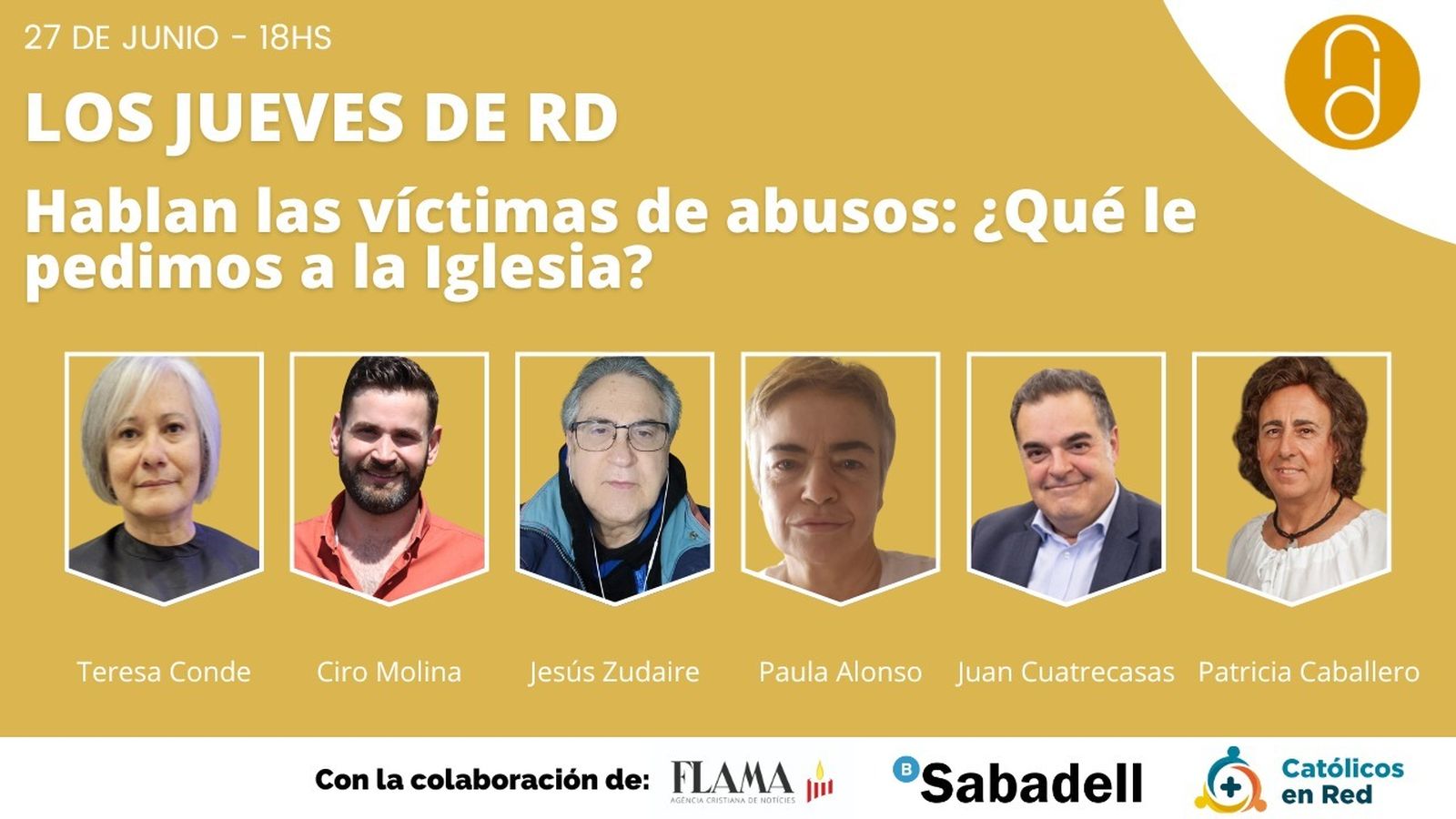 ¿Qué les pedimos a la Iglesia? Las víctimas de abusos, en los Jueves de RD