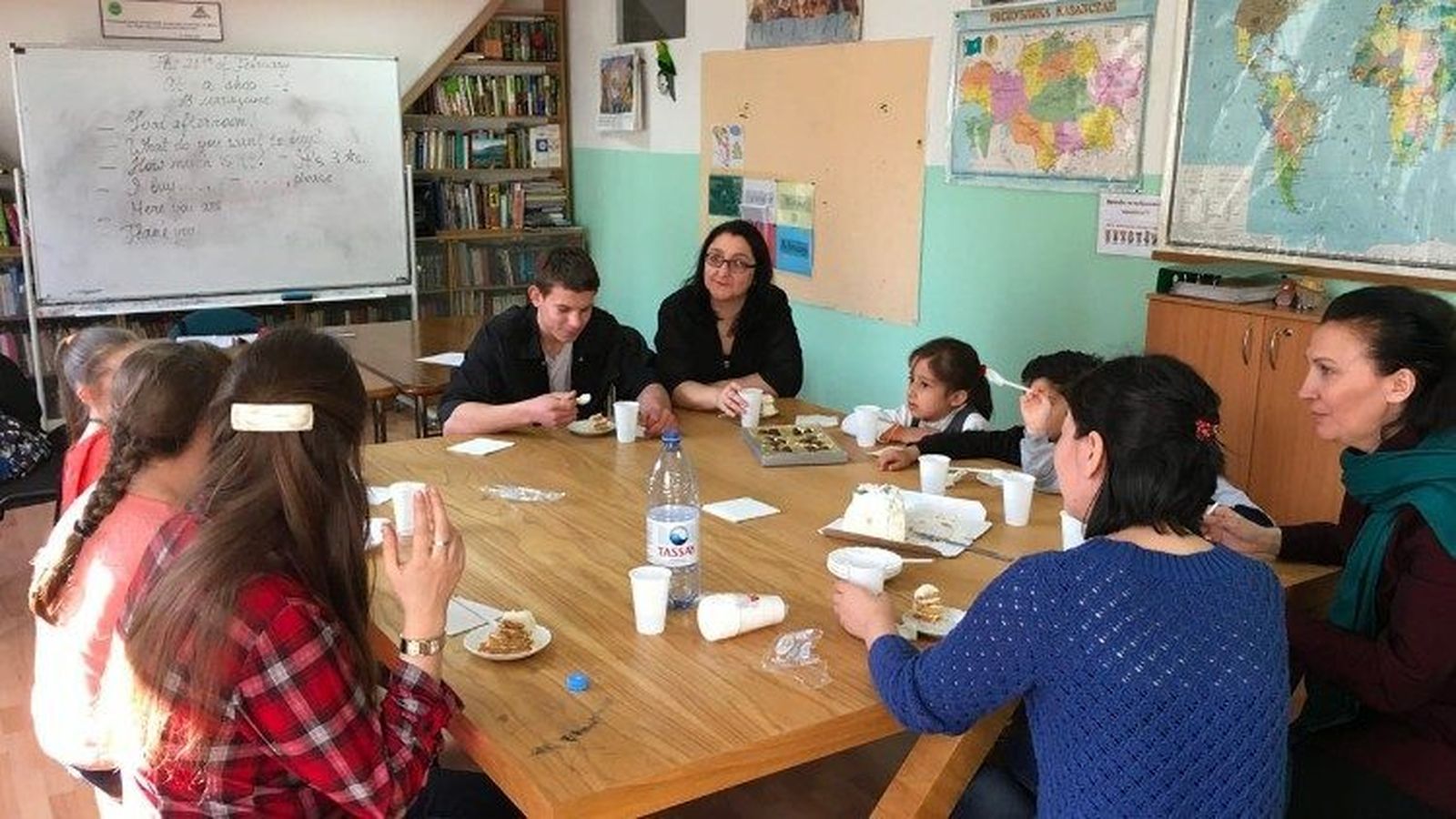 Silvia Galbiati, cooperante en Kazajistán