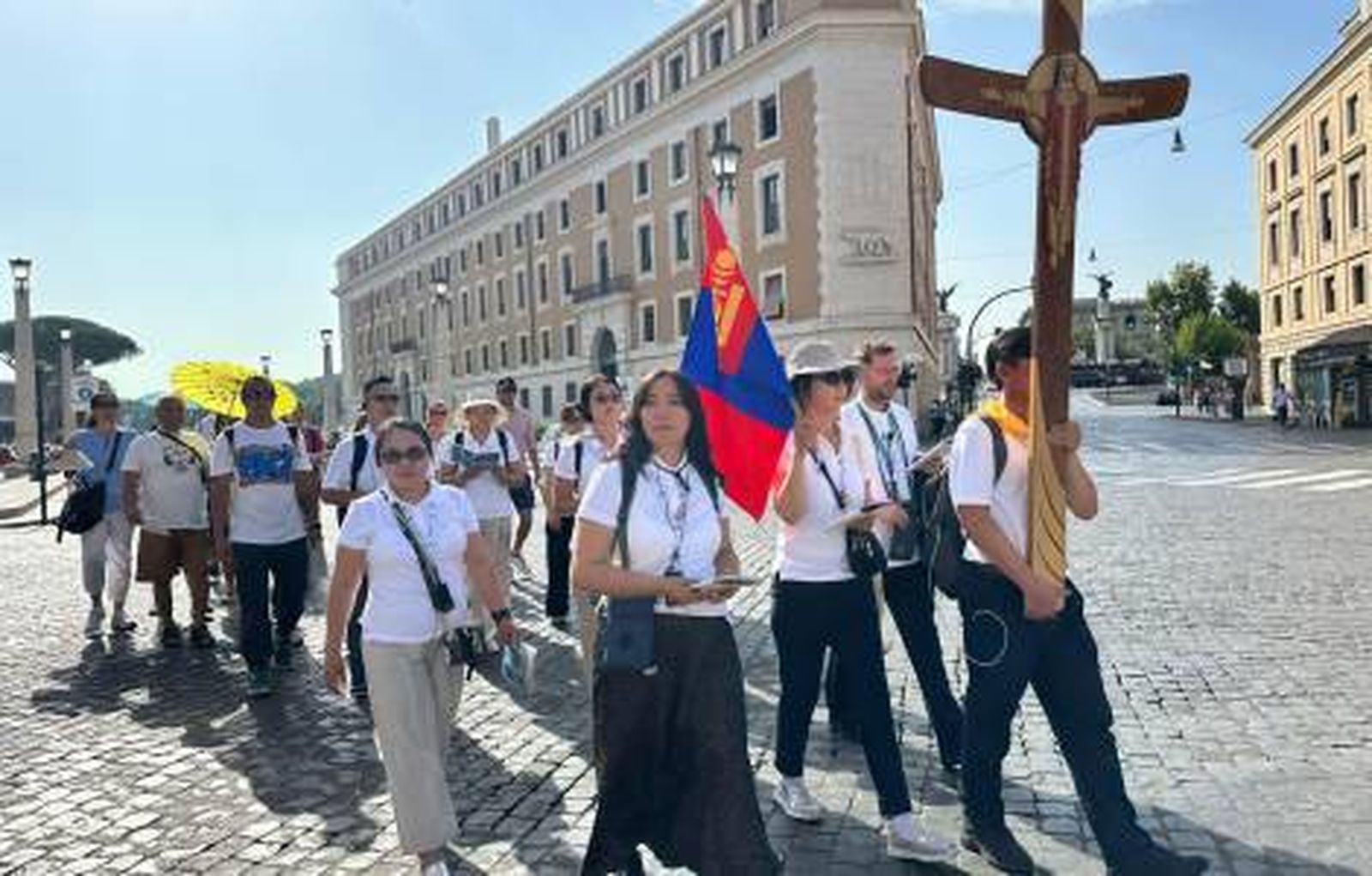 La comunidad católica de Mongolia peregrina a Roma