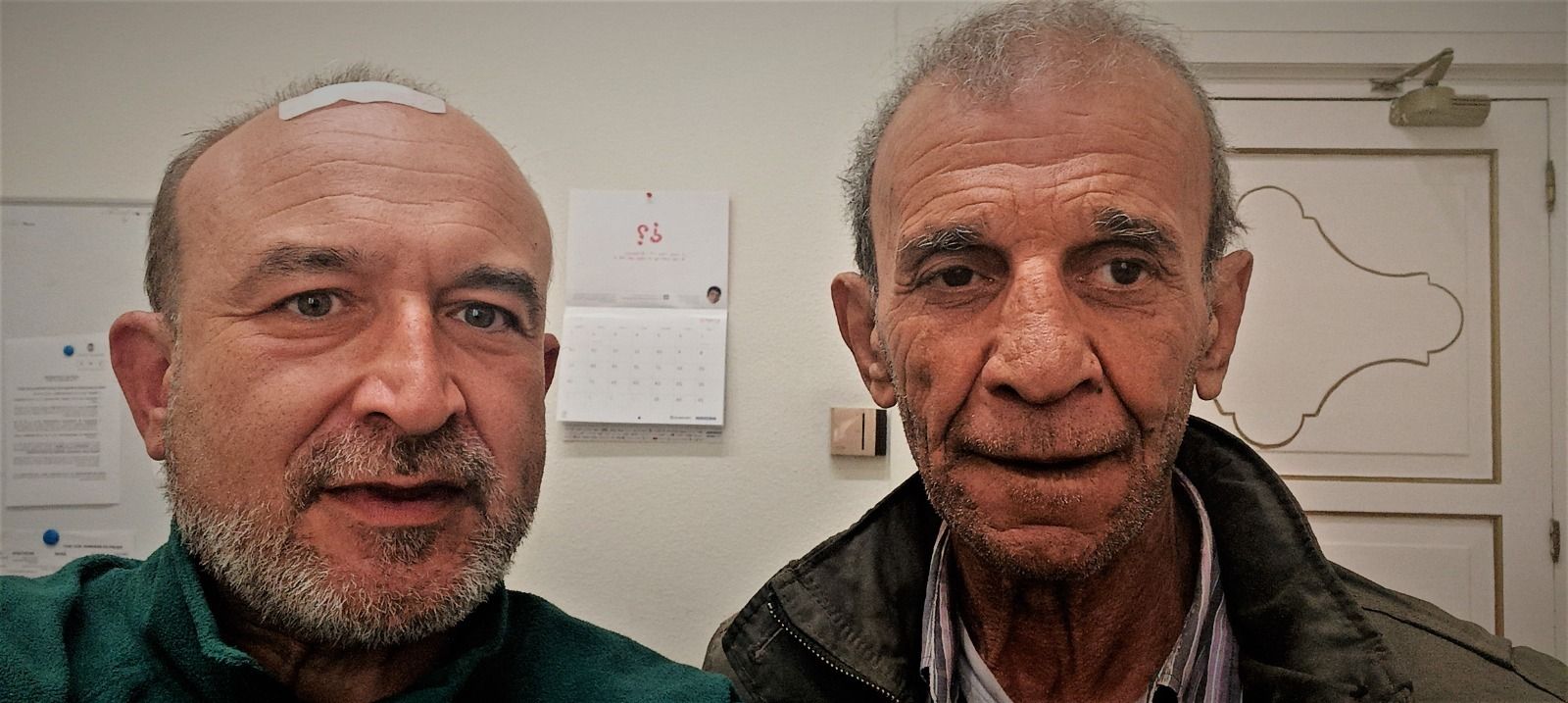 Manolo Copé y Ali Hassine (d)