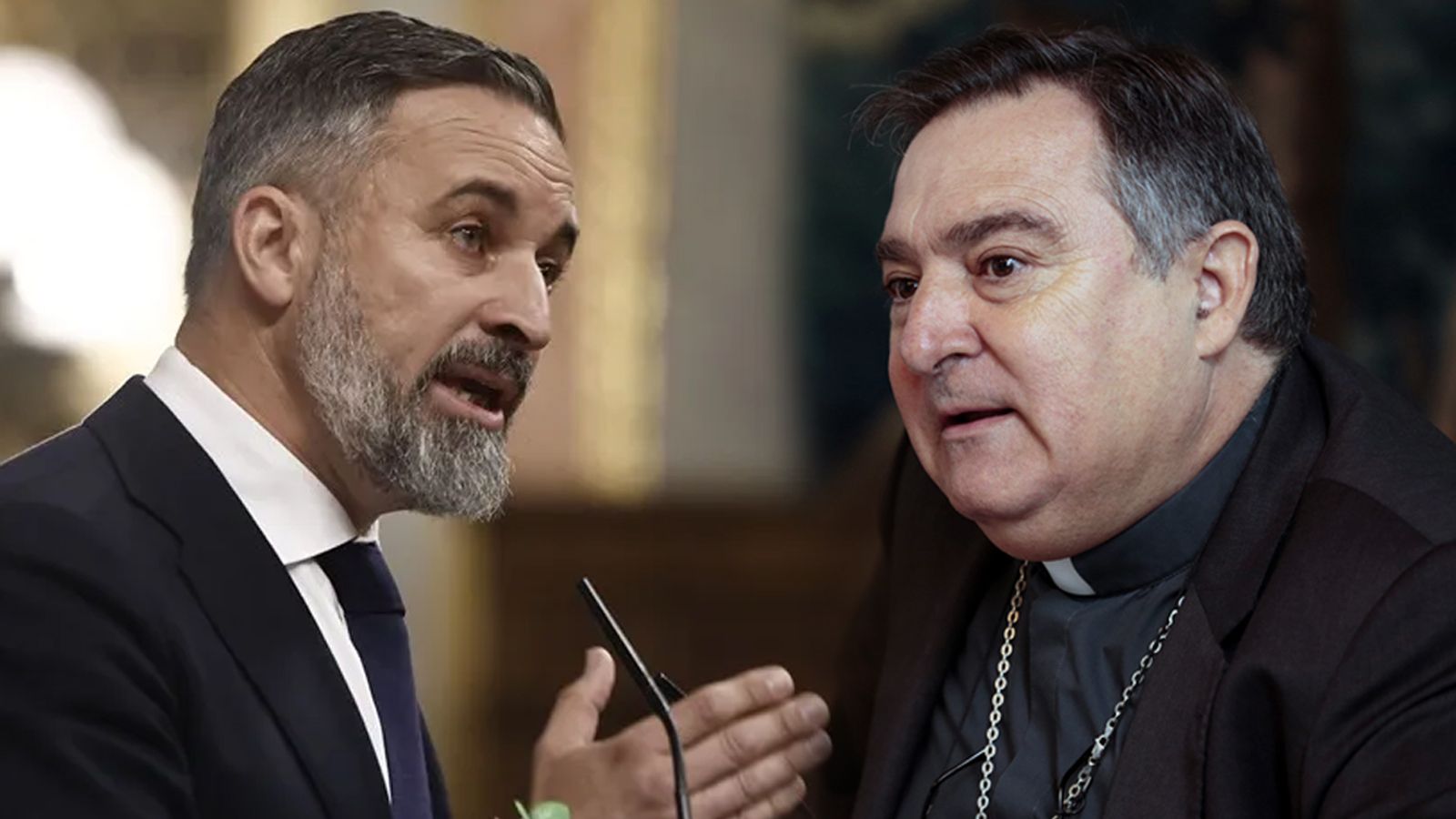 Santiago Abascal y José Mazuelos