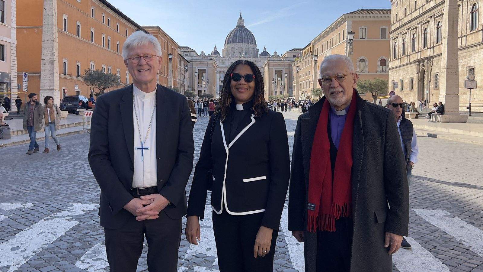 Miembros del Consejo Mundial de las Iglesias, en el Vaticano