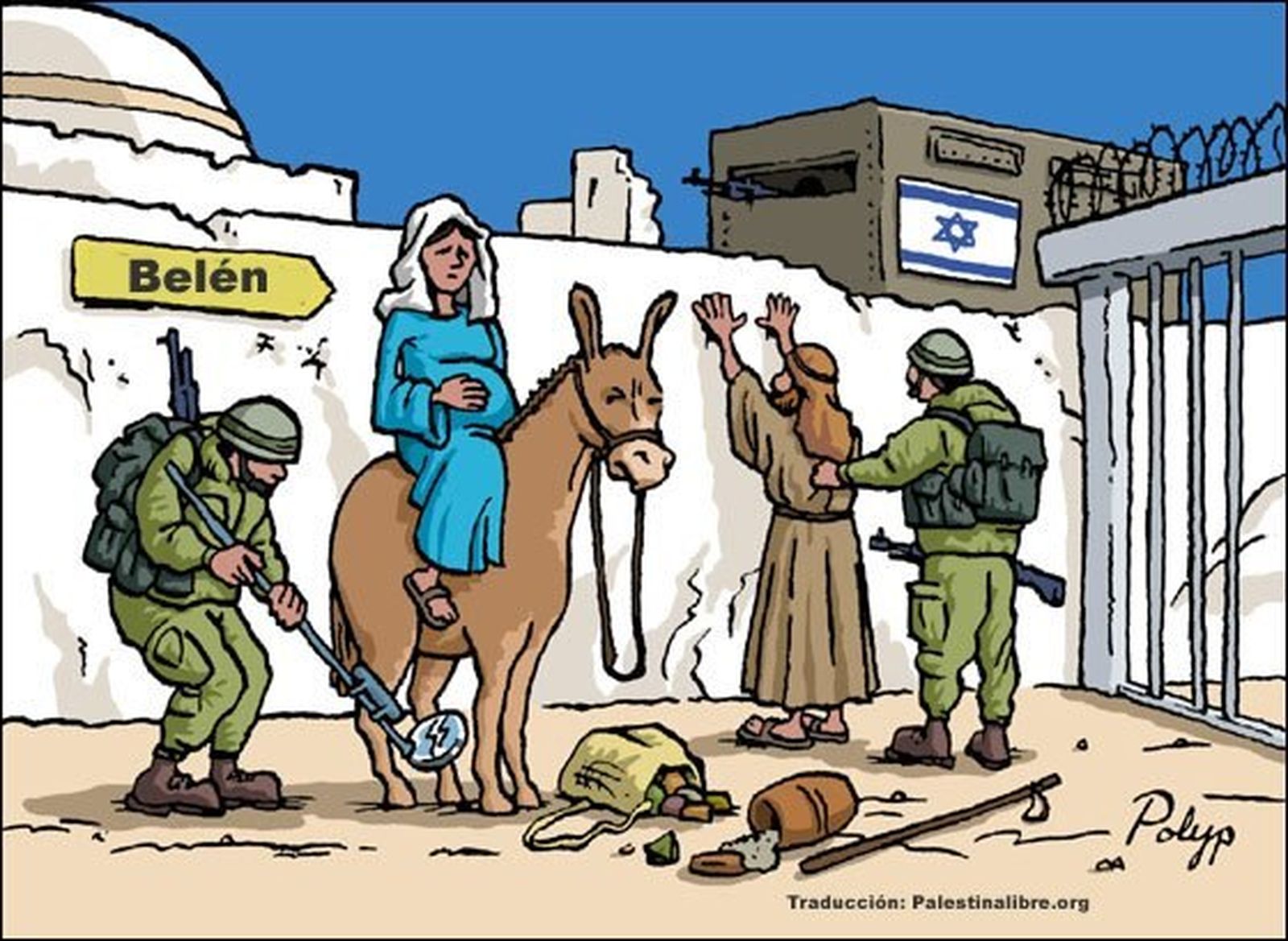 Refugiados en Belén