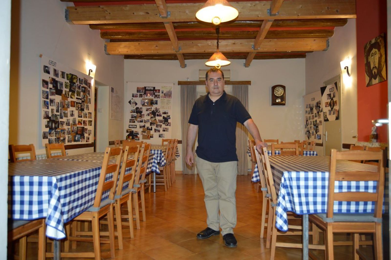 Comedor del albergue