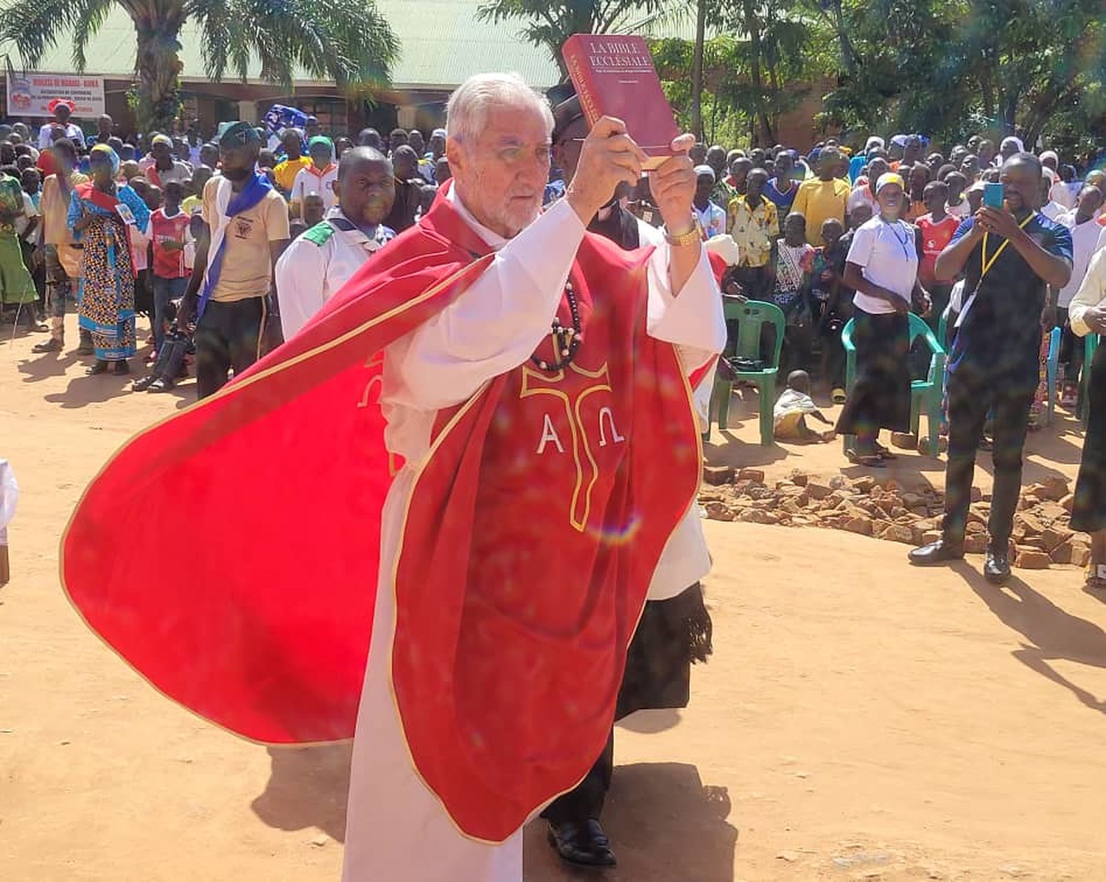 Francisco Ostos, misionero en la RD del Congo
