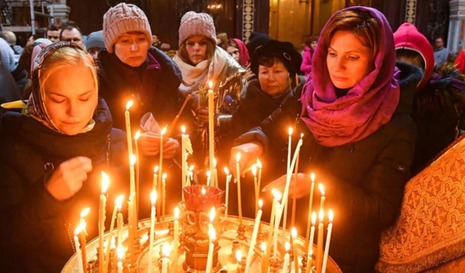 Feligresas Iglesia ortodoxa rusa