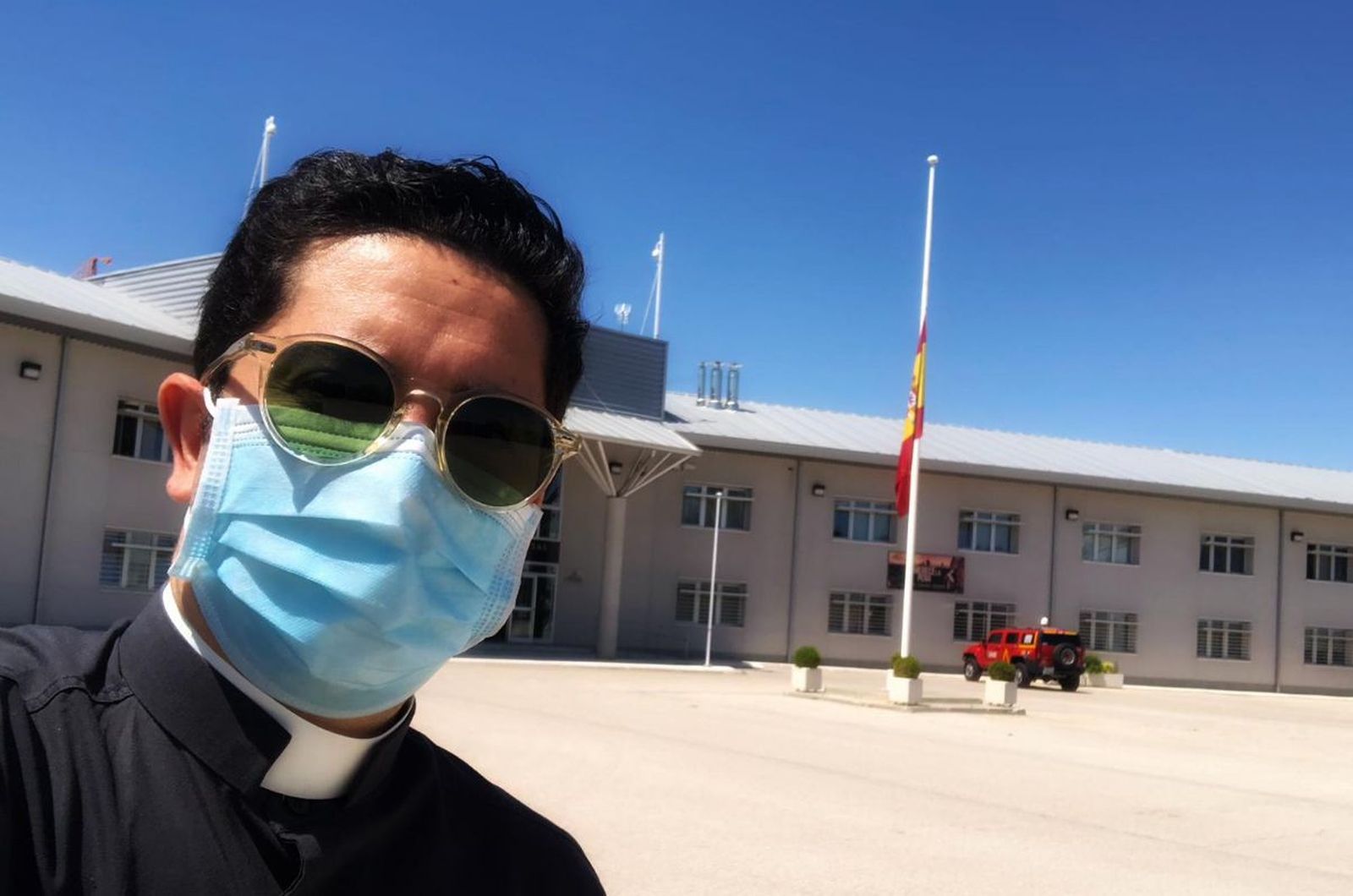 Juan Carlos Pinto, capellán castrense