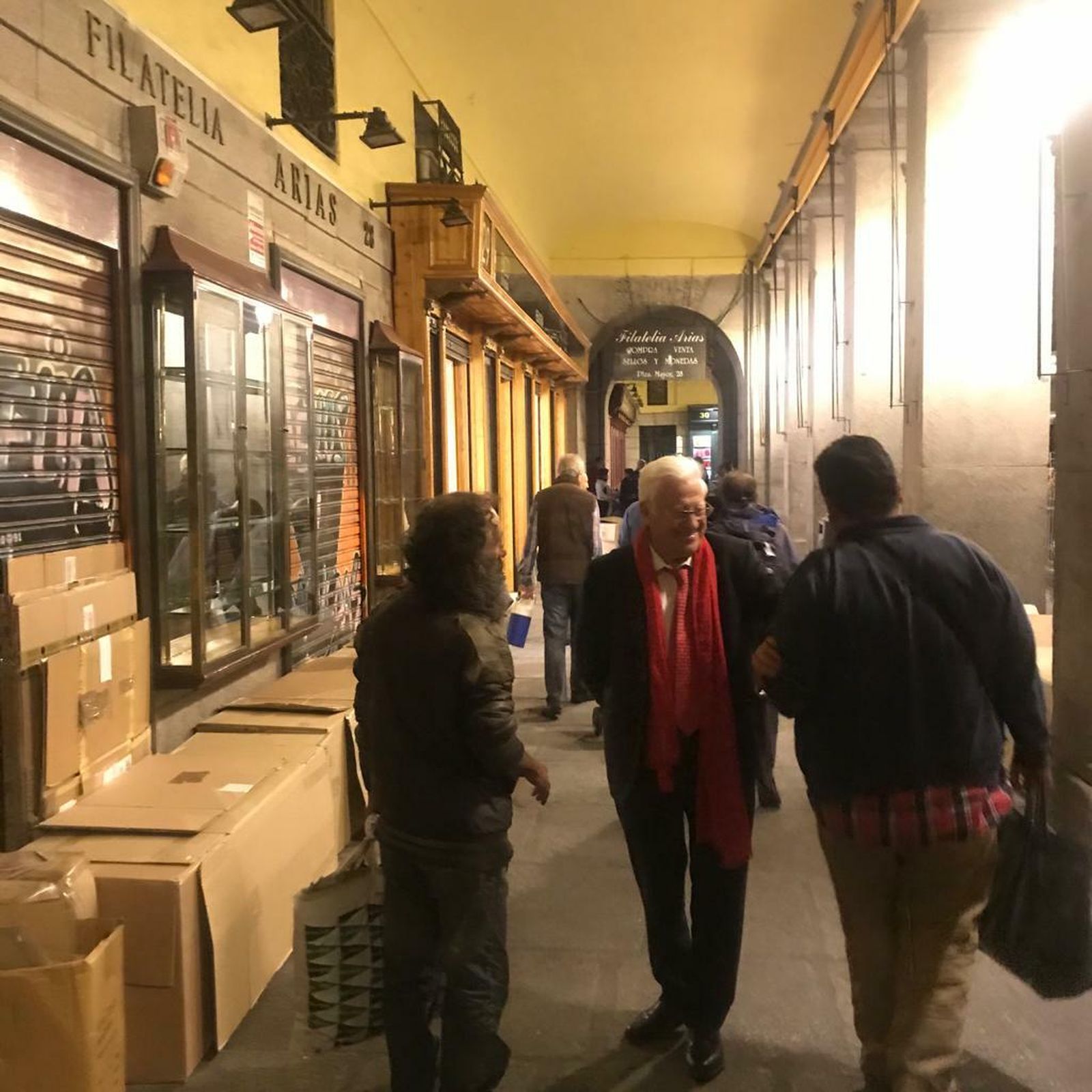 El padre Ángel, en Villacartones