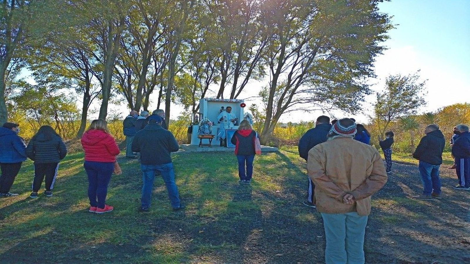 Misa en la ermita del Negro Manuel