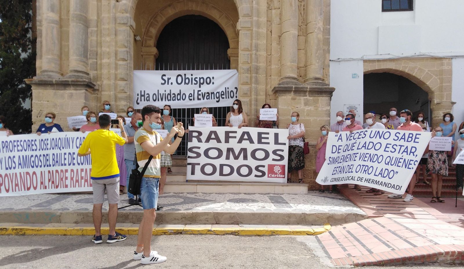 Apyo multitudinario a Rafael Vez