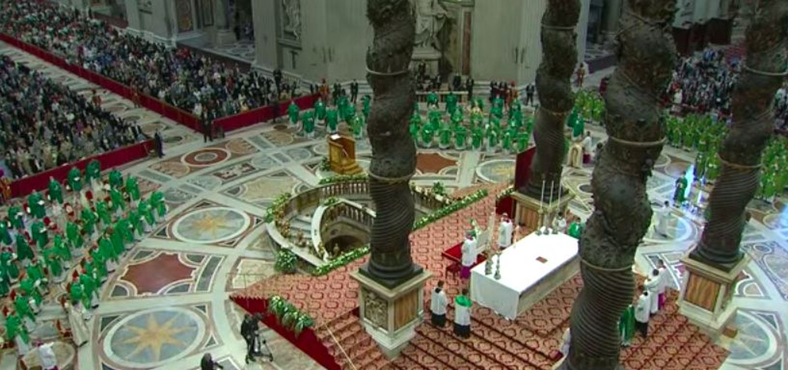 Apertura del Sínodo en San Pedro