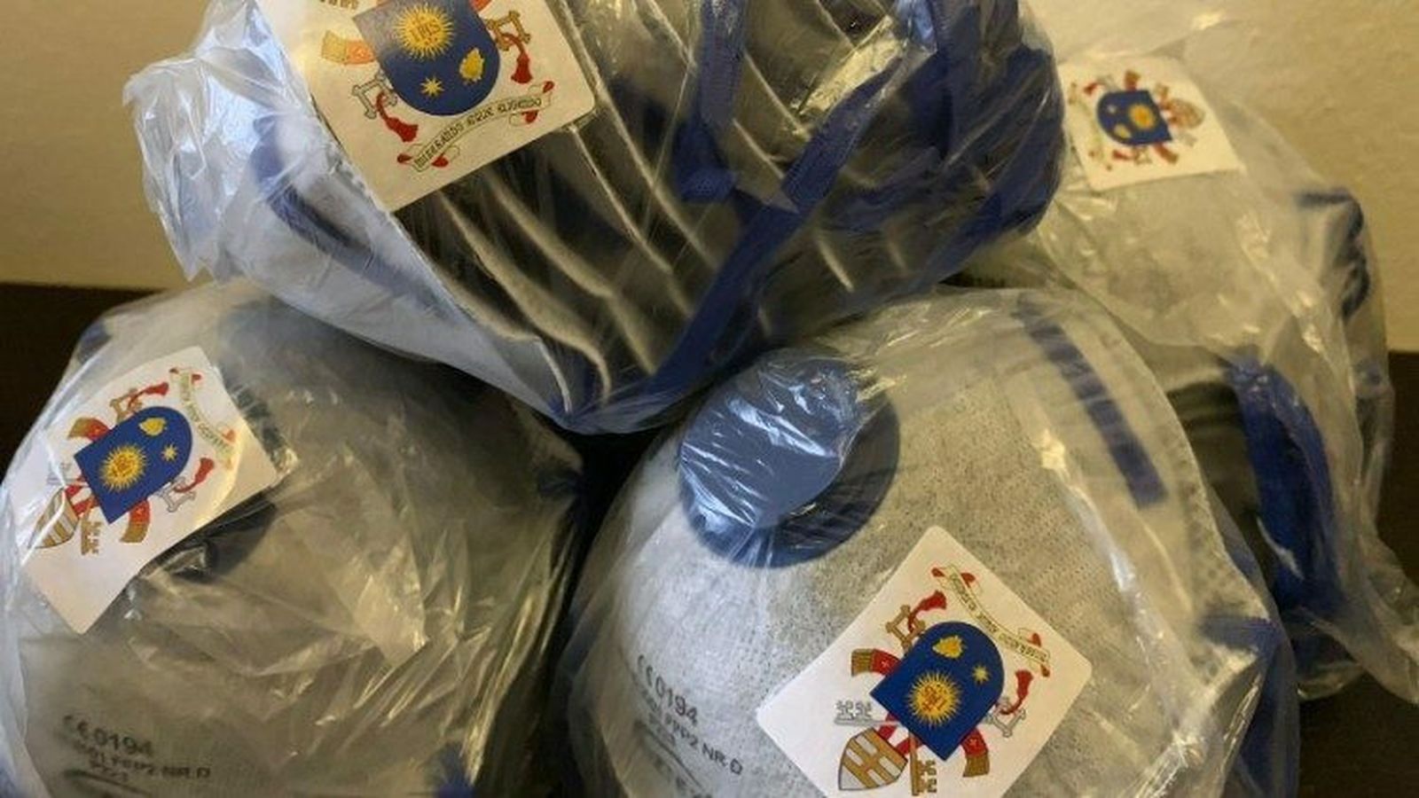 Mascarillas vaticanas contra el coronavirus