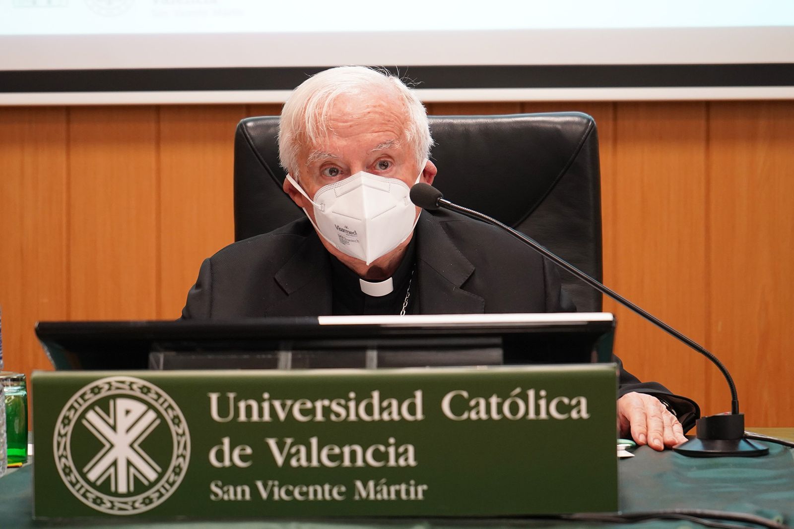 Cañizares, durante su intervención