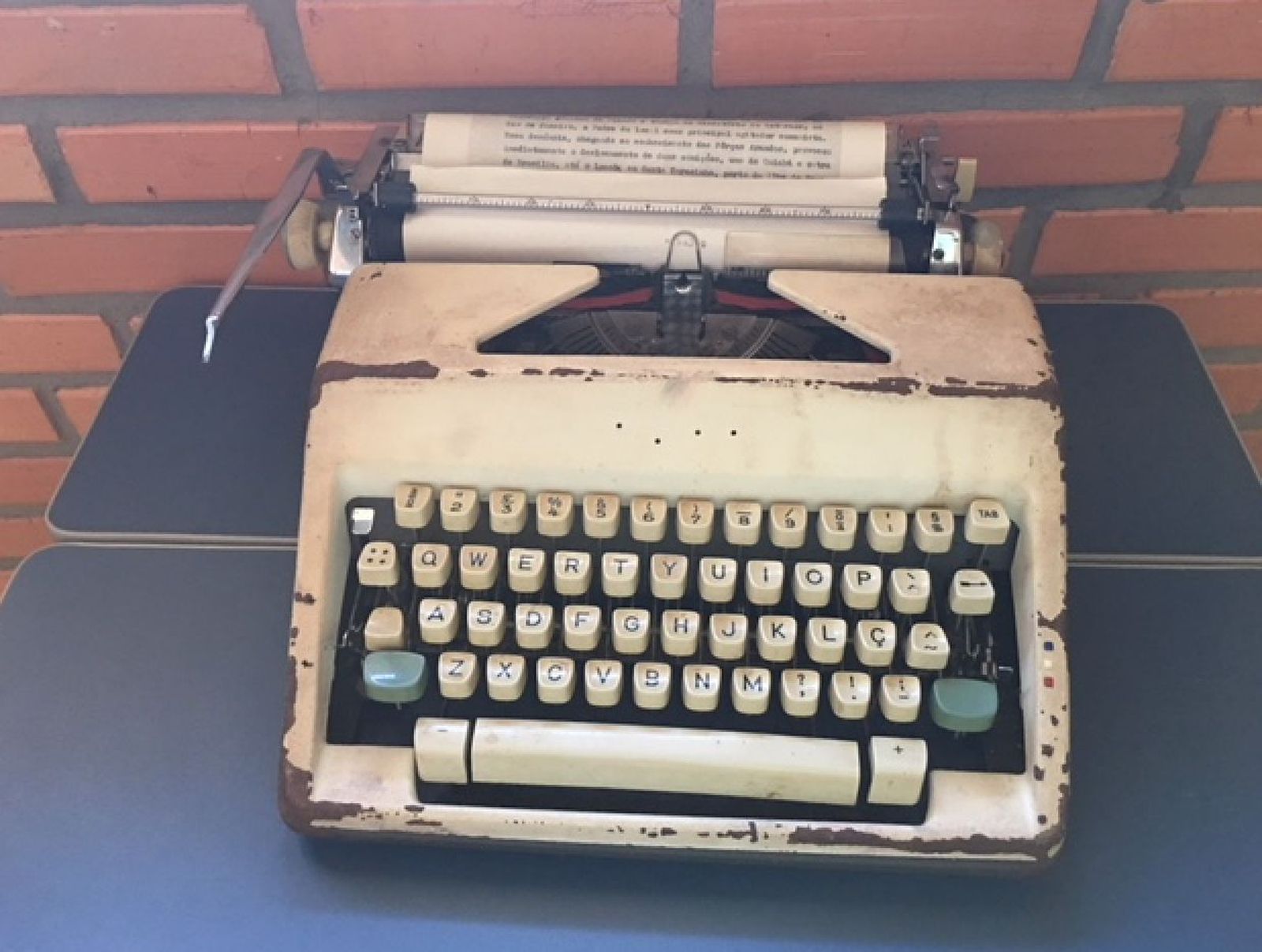 Máquina de escribir de Casaldáliga