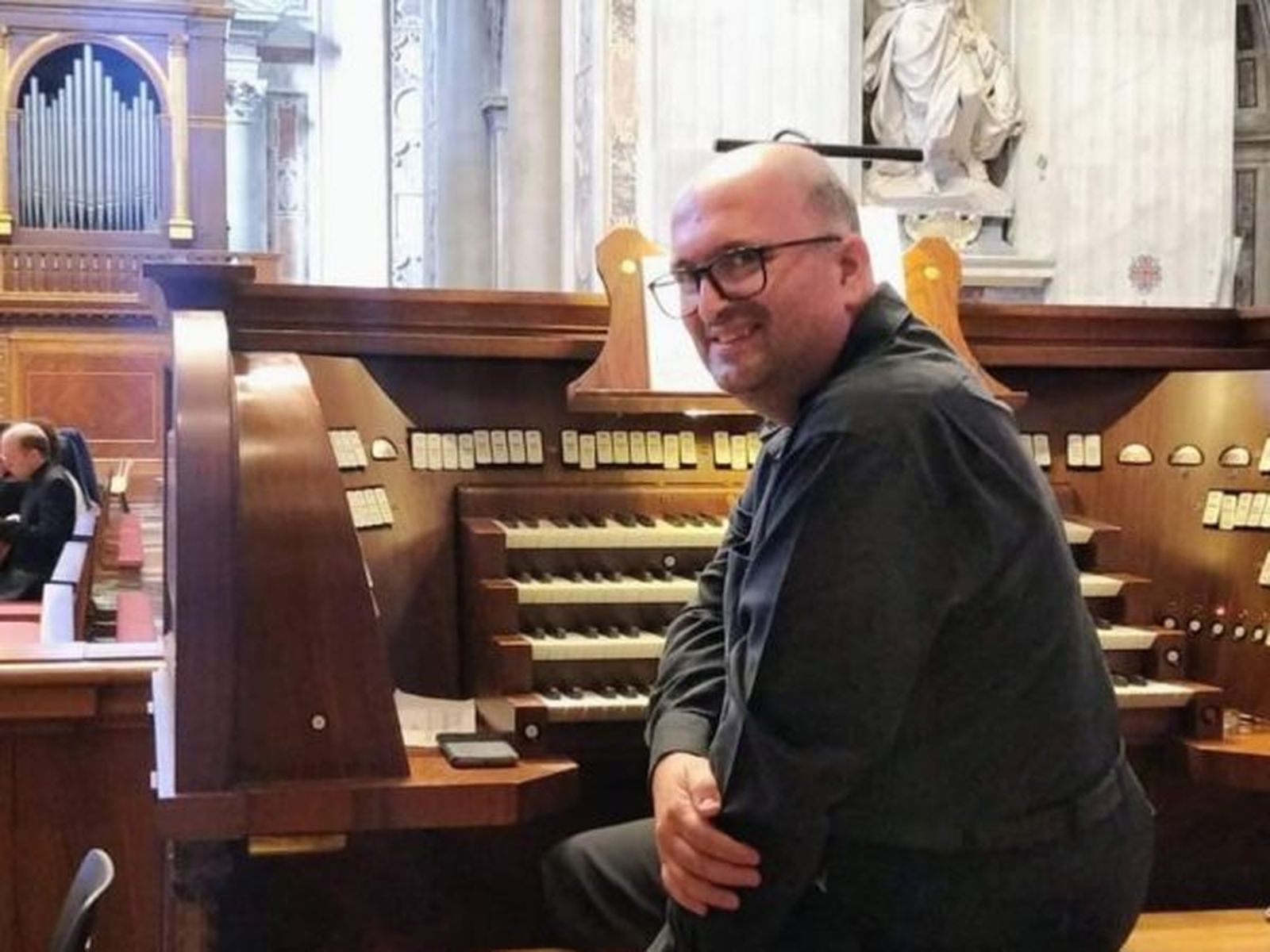 Josep Solé, organista del Vaticano