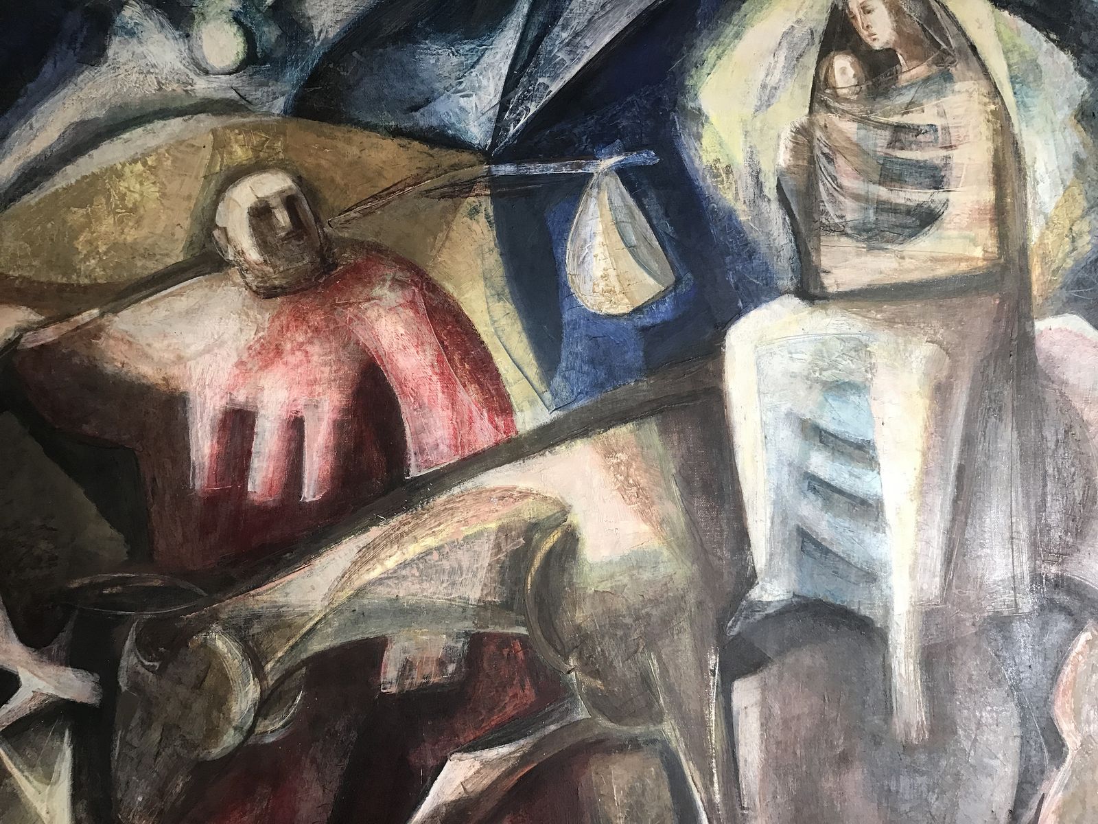 Obra de la exposición 'La zarza ardiendo'