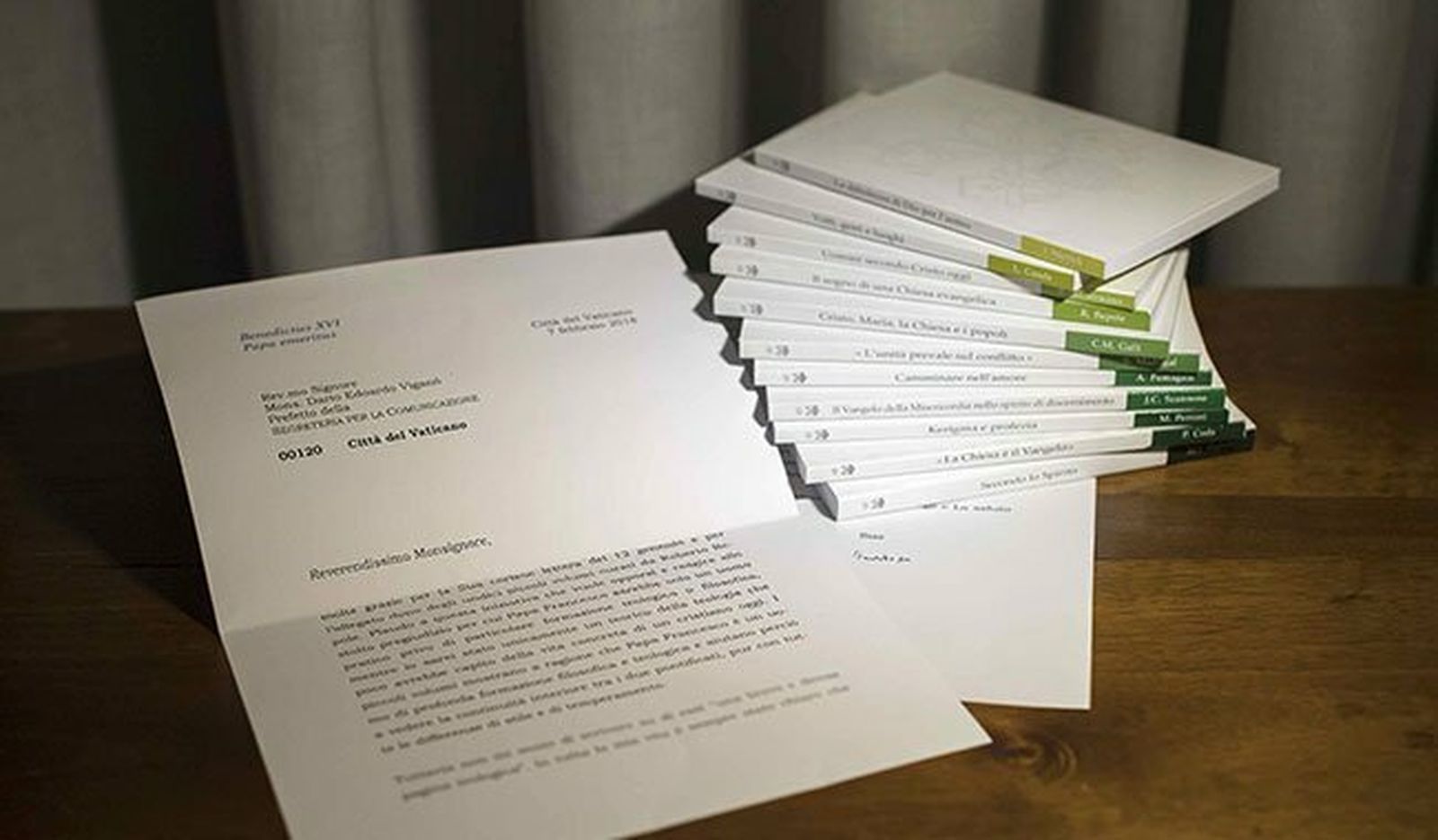 La ya polémica carta de Benedicto XVI