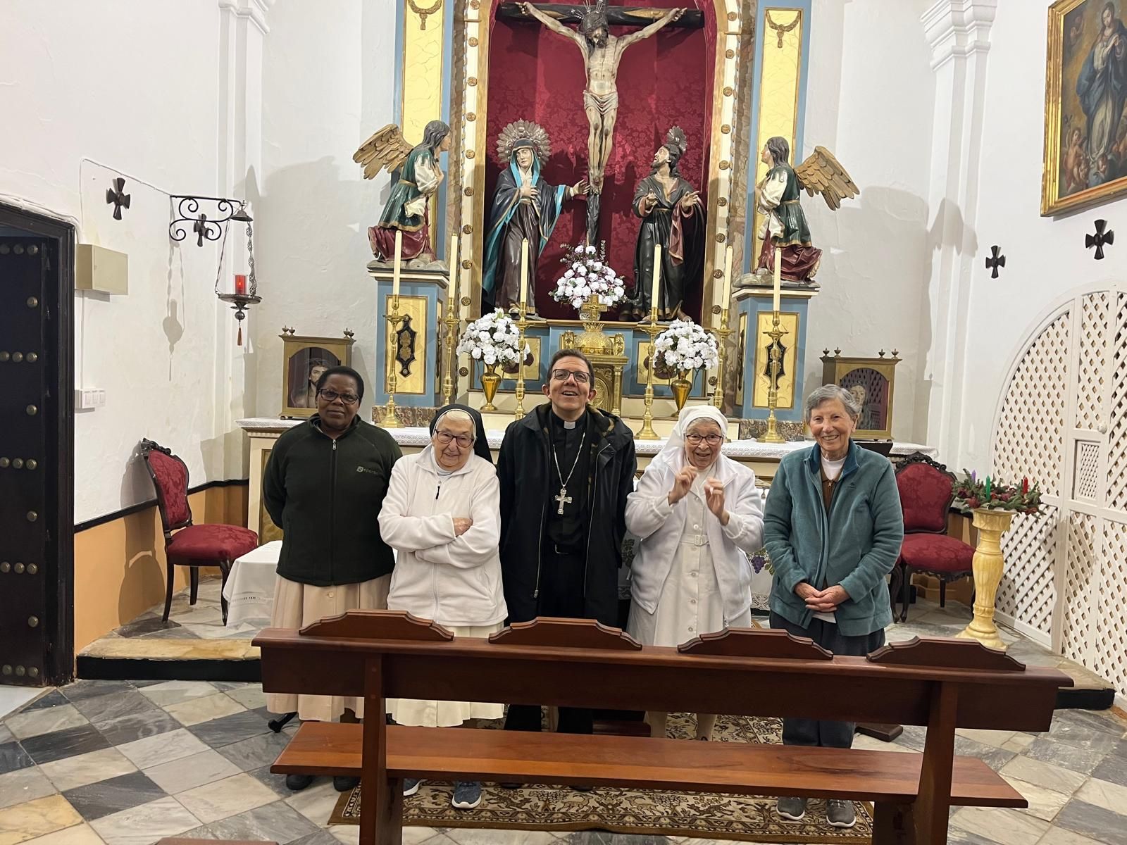 Visita del obispo a Medina Sidonia