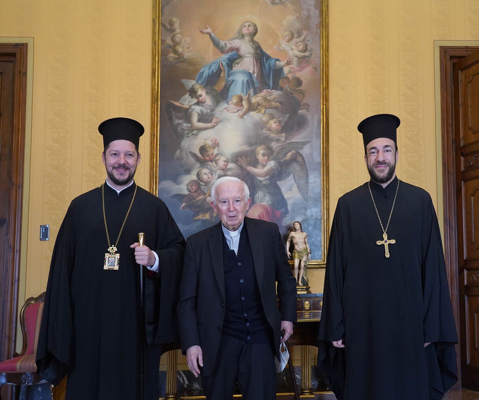 Cañizares y el arzobispo metropolitano
