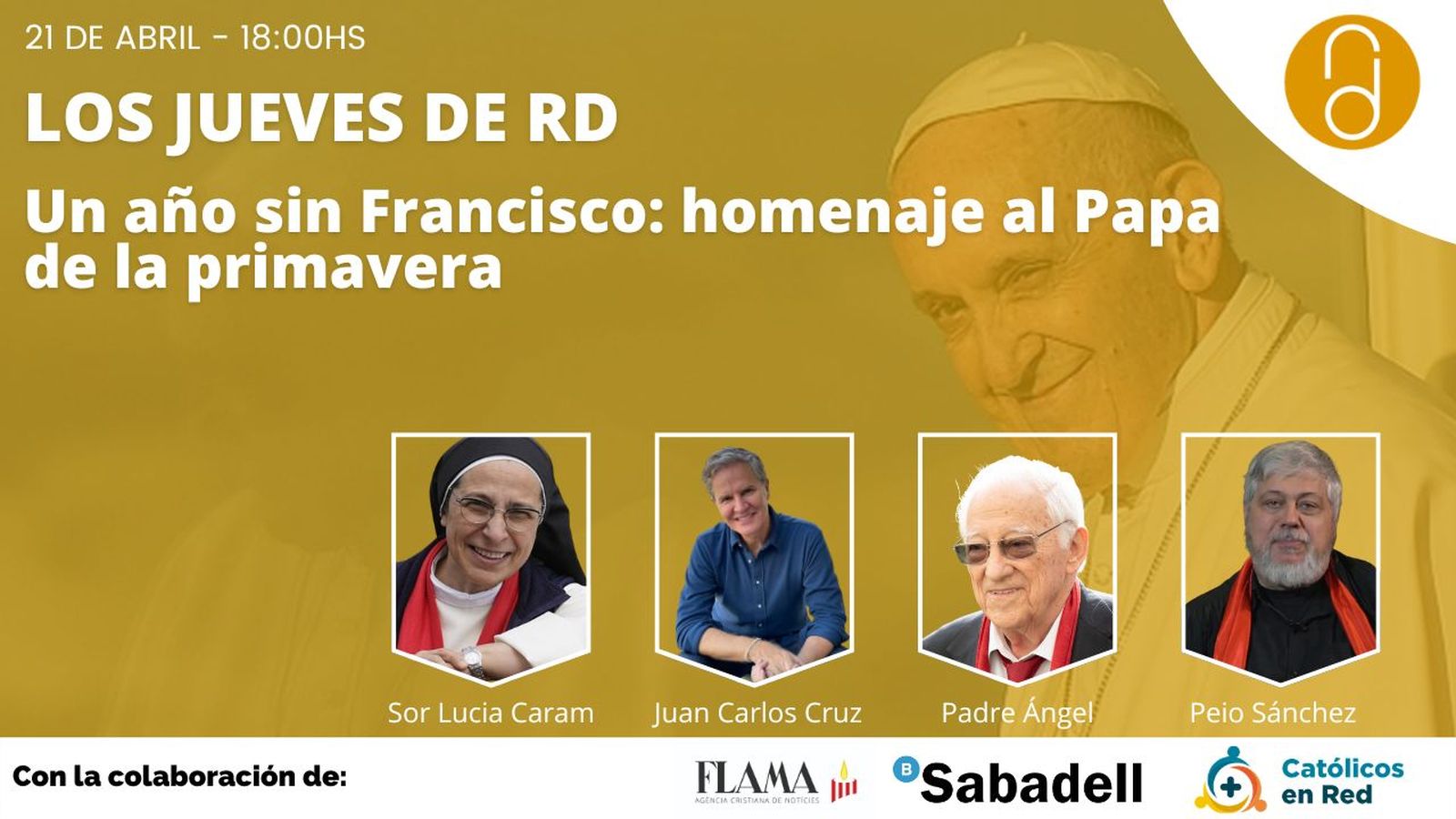 Homenaje al Papa Francisco en RD