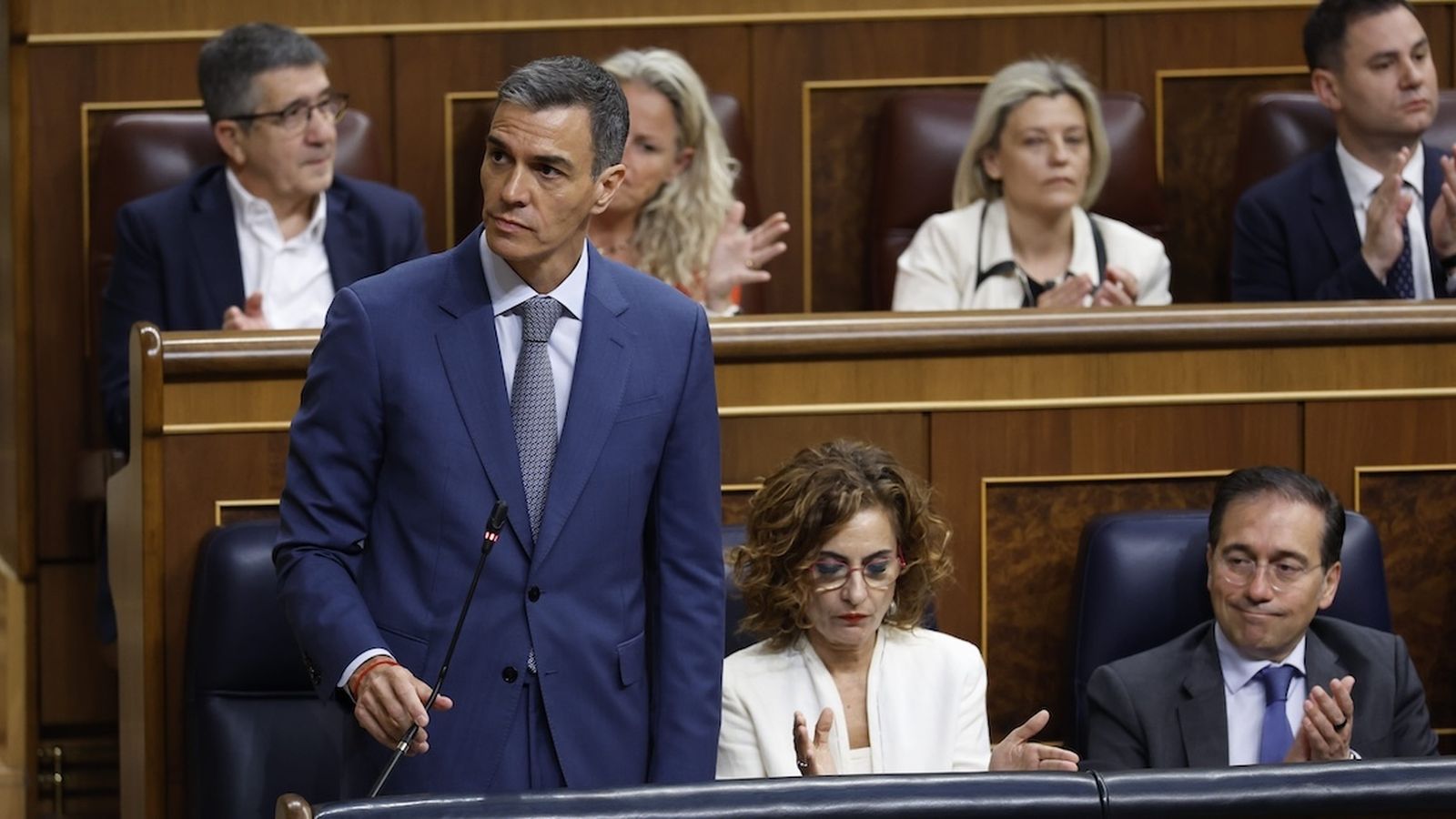 Pedro Sánchez, en el Congreso