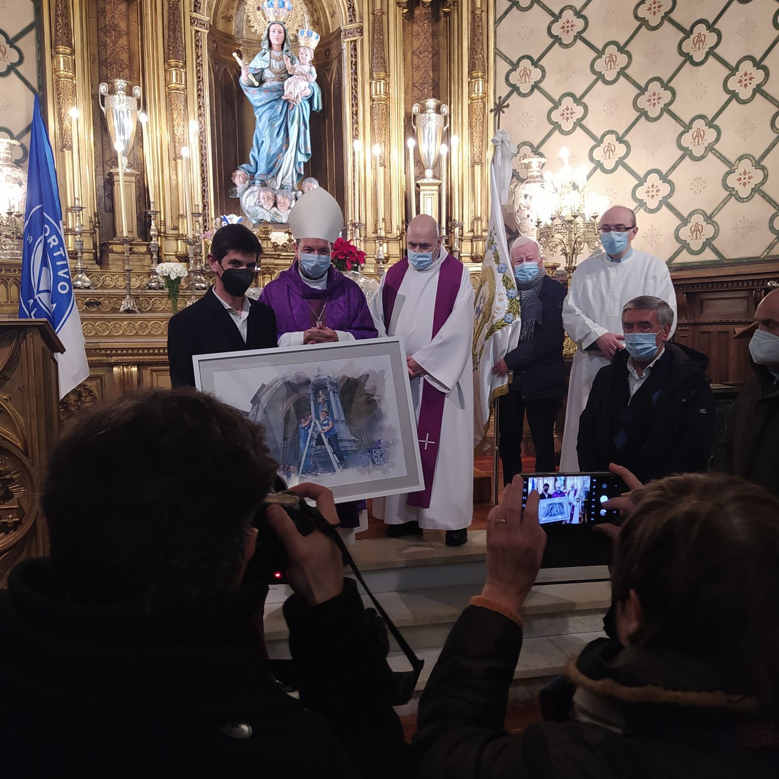 Elizalde: "Dios es como el entrenador interesado en que todos hagamos un buen partido."