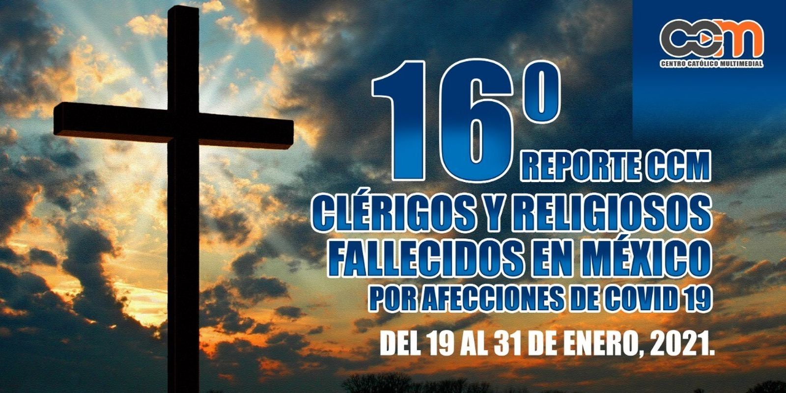 Tras diez meses se pandemia, dos centenares de agentes eclesiásticos fallecidos en México