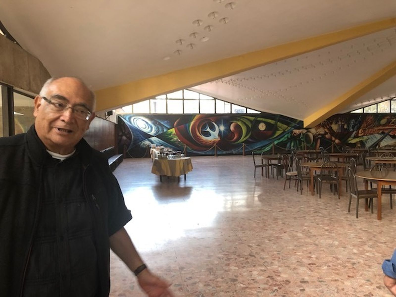 El Padre Gustavo en el seminario de Puebla