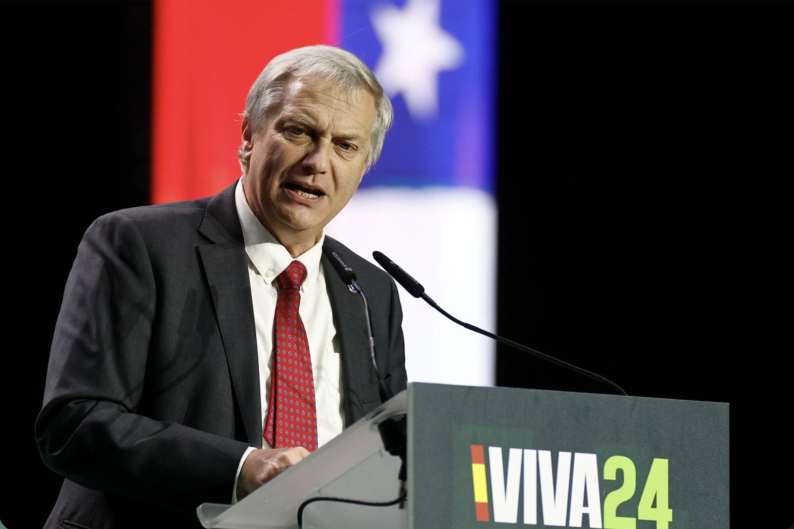 Kast, en un acto organizado por Vox