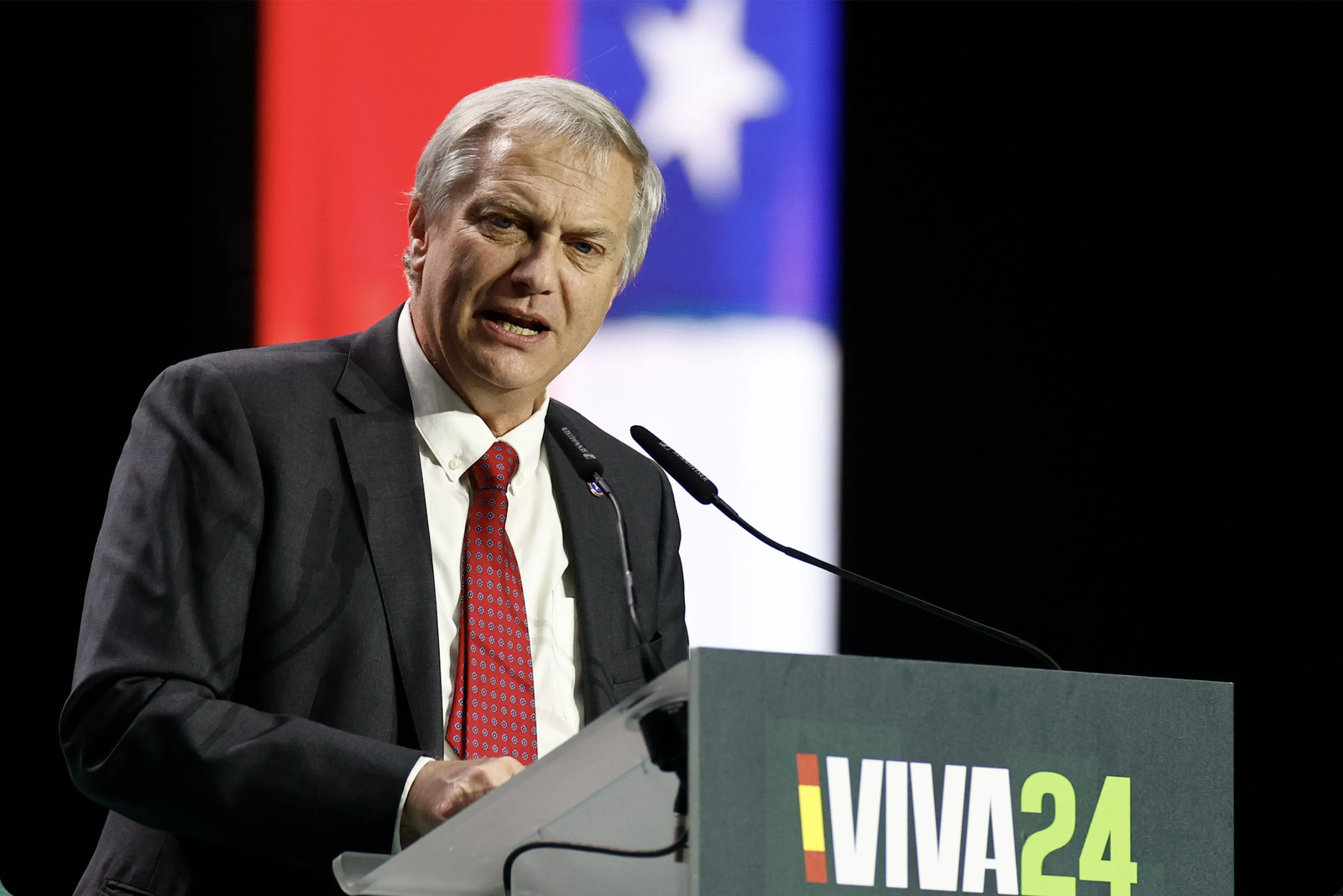 Kast, en un acto organizado por Vox