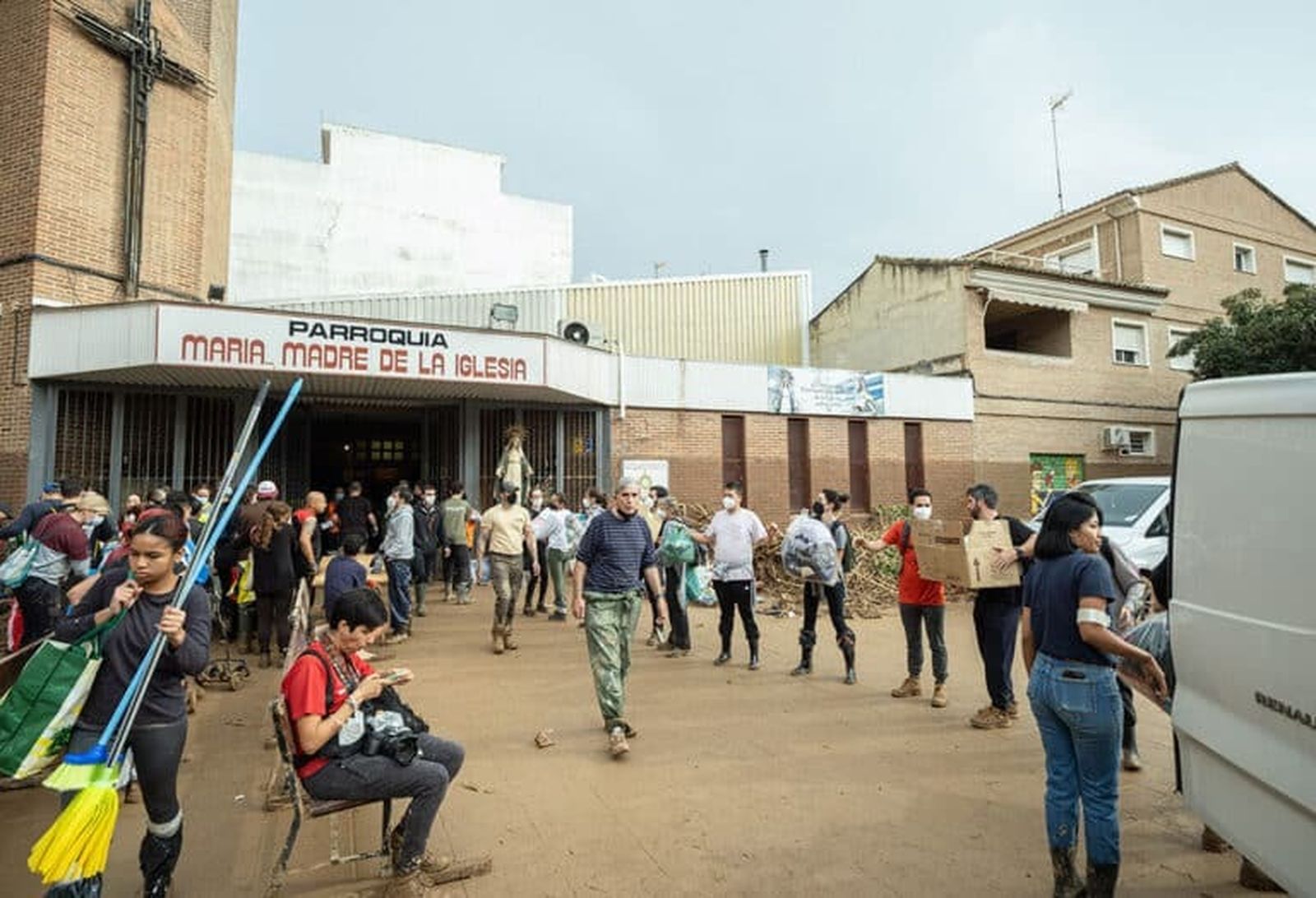 Movilización de las Cáritas diocesanas parroquiales