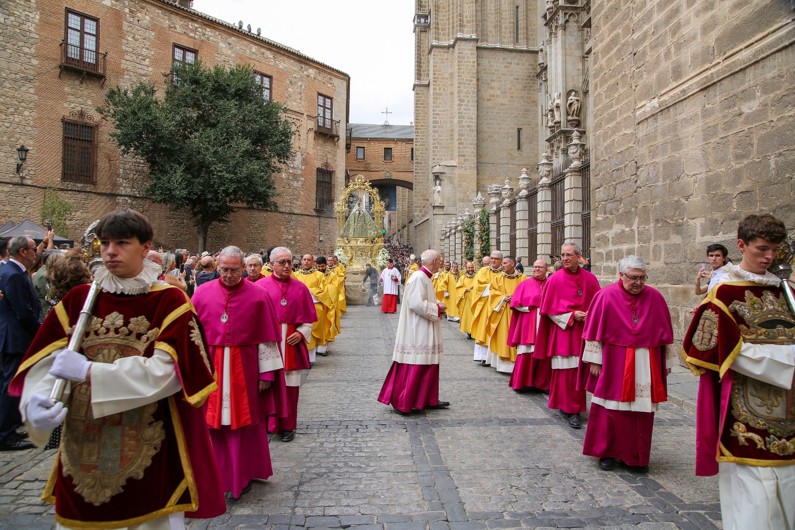 Procesión de la Virgen del Sagrario en Toledo