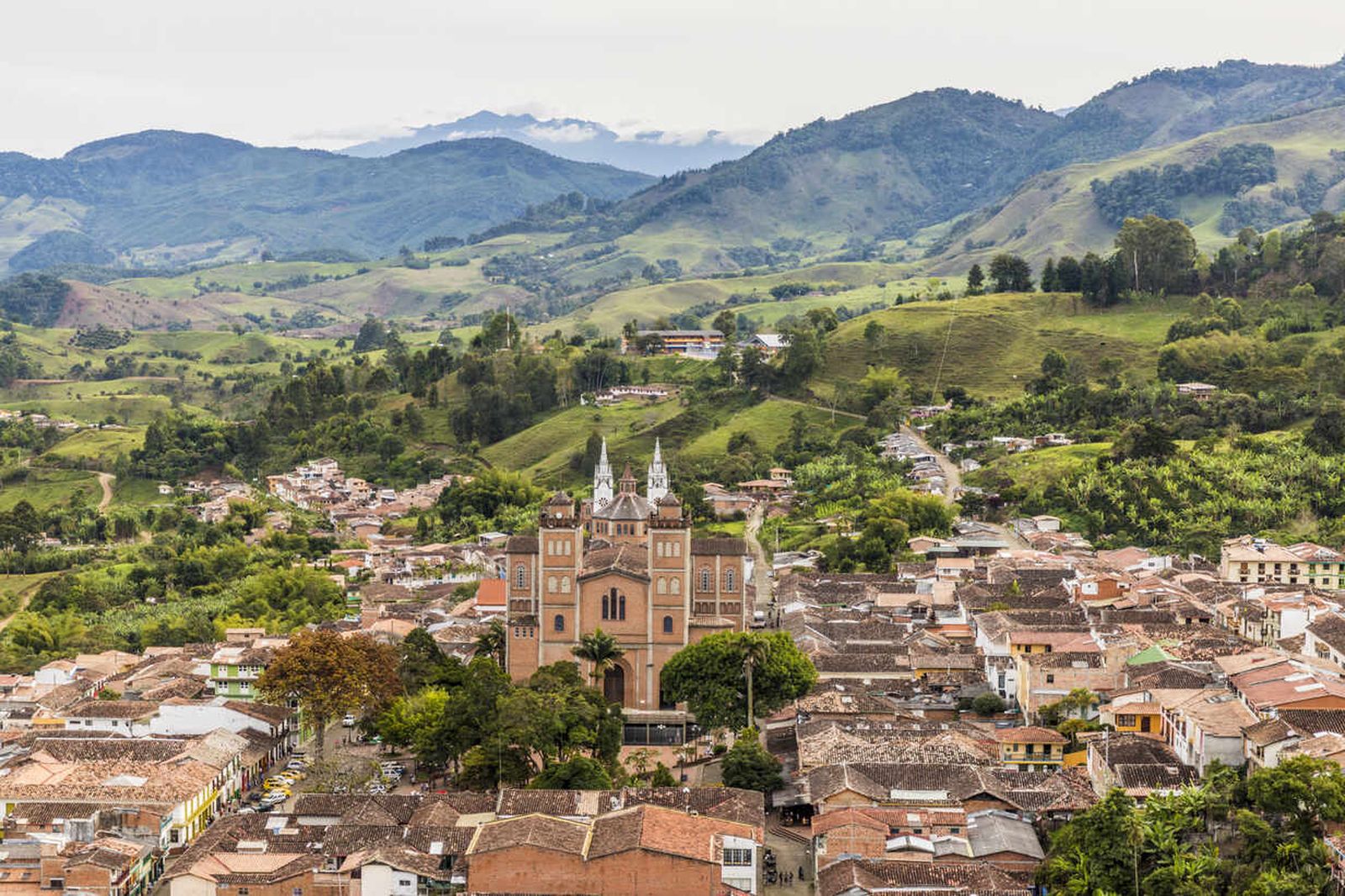 Jericó visto desde el Morro del Salvador