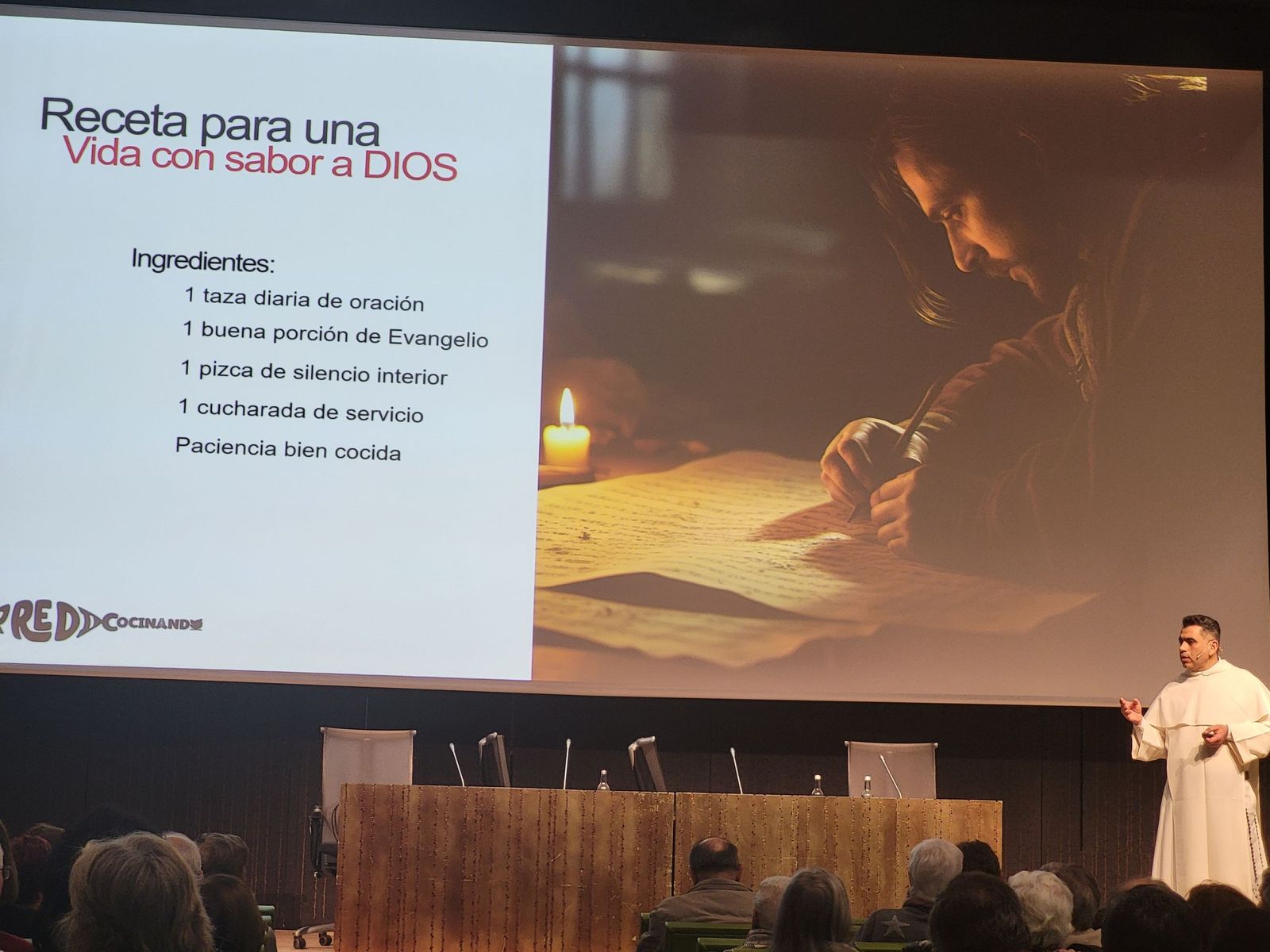 Fray Marcos en las jornadas de la ACdP