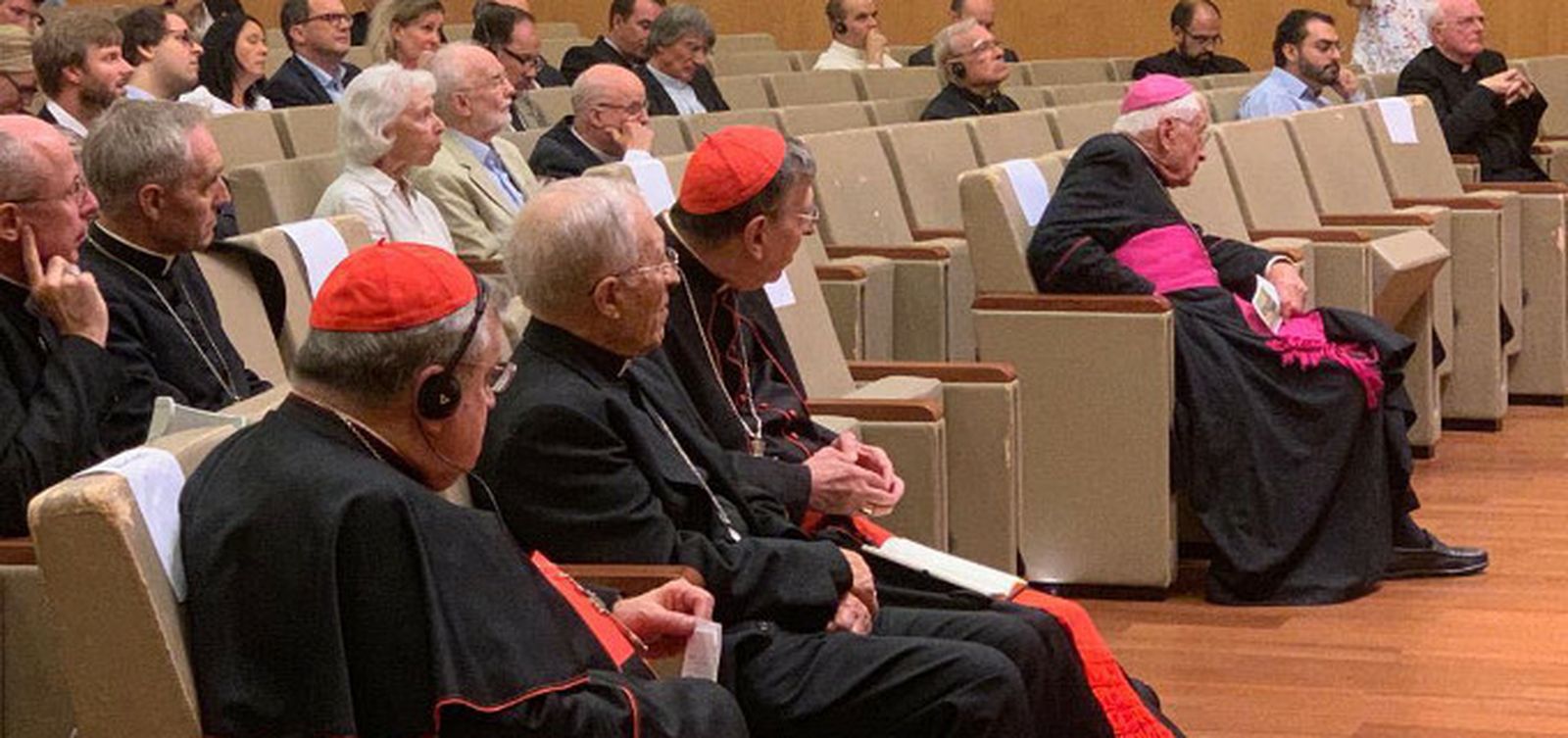 Rouco, junto a Burke y Koch, en una imagen de archivo