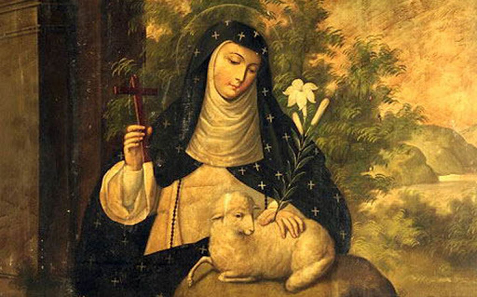 Santa Inés de Montepulciano: la de las monjas del saco