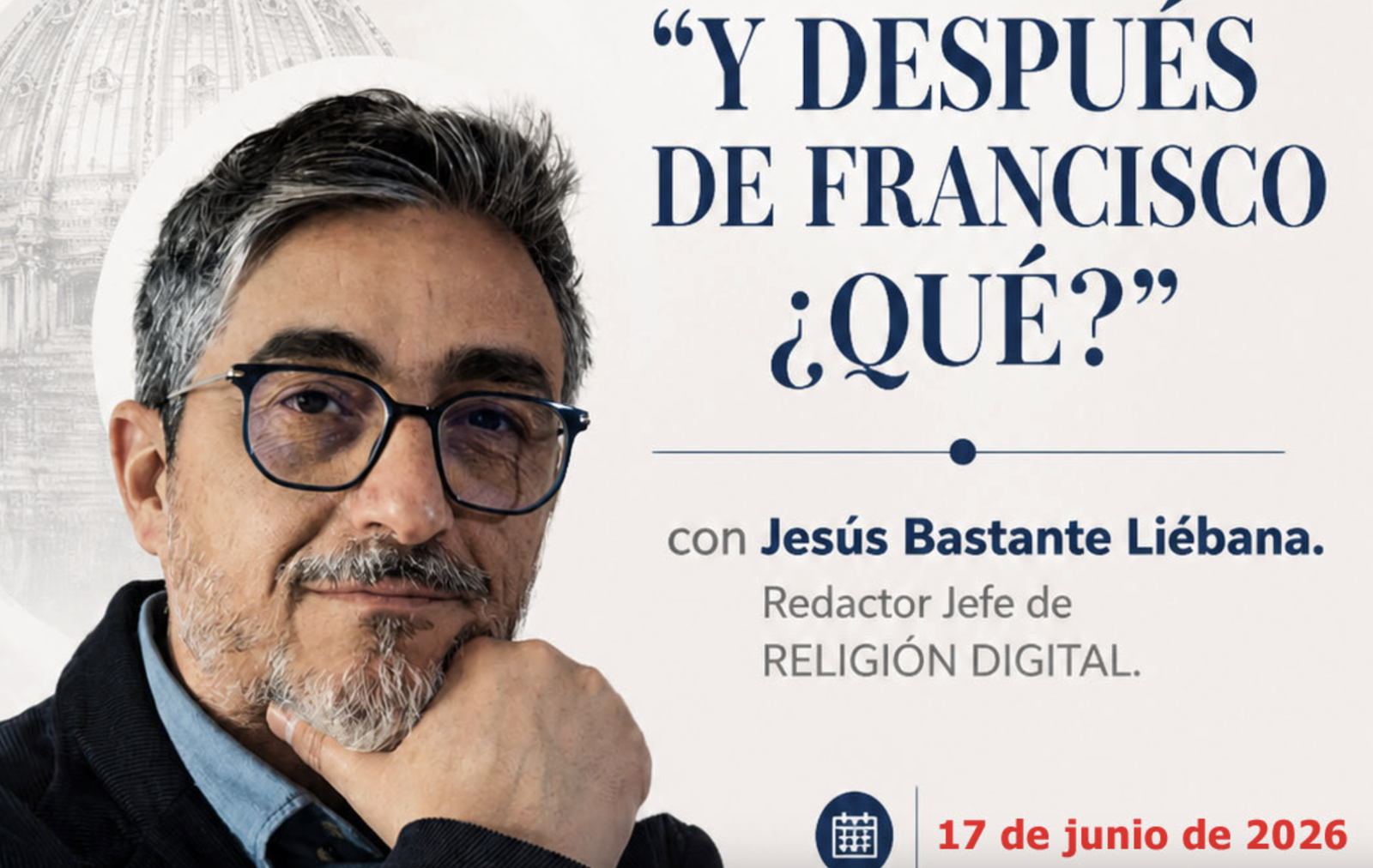 Anuncio del coloquio con Bastante
