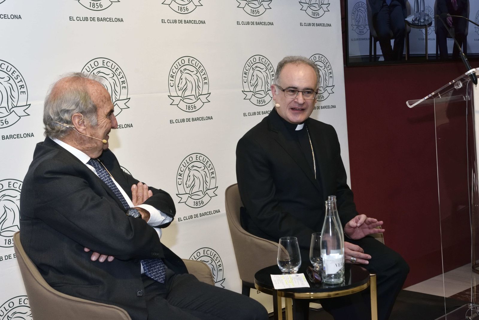 Manel Gasch en el Círculo Ecuestre