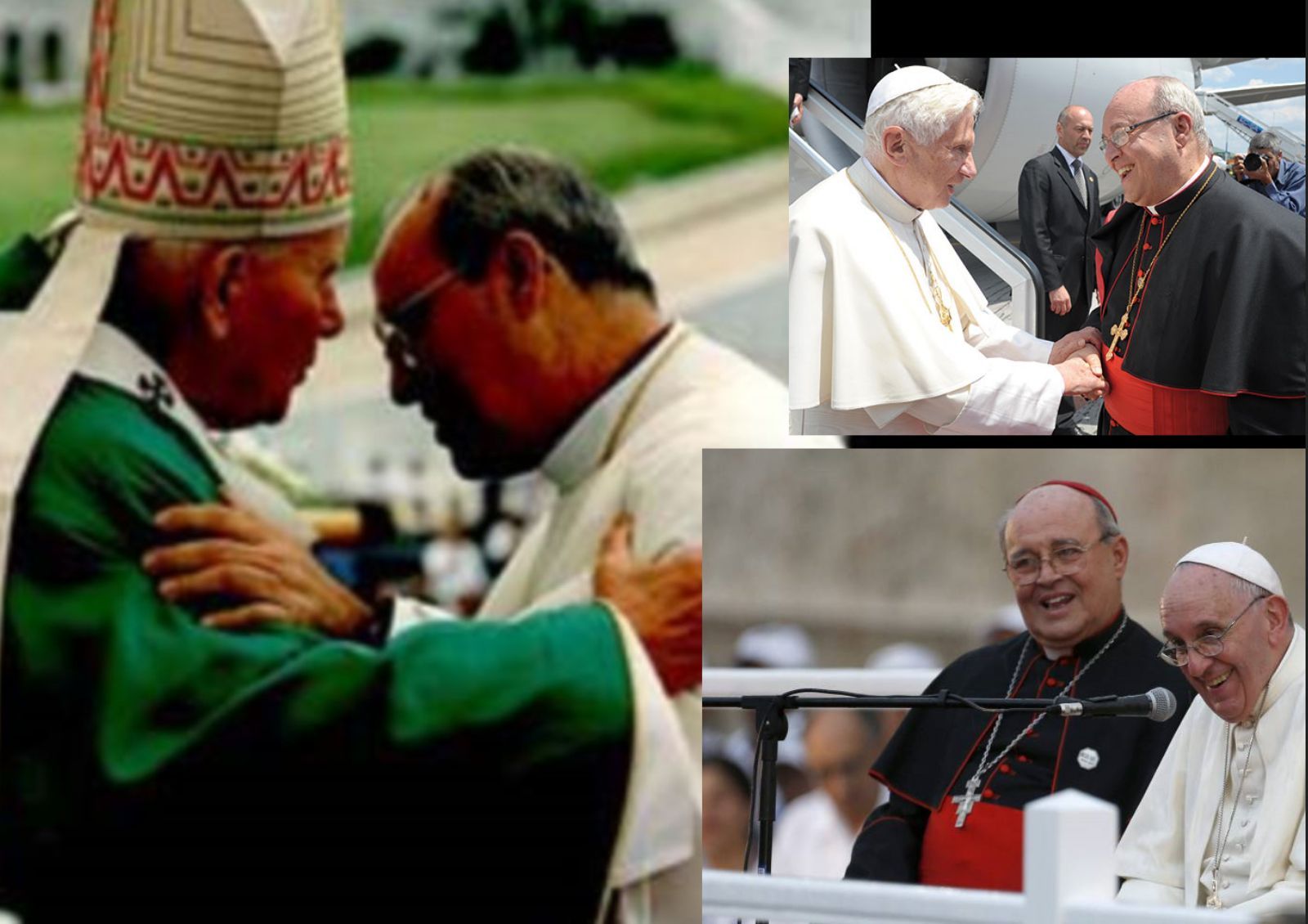 Ortega, el cardenal que recibió a tres Papas