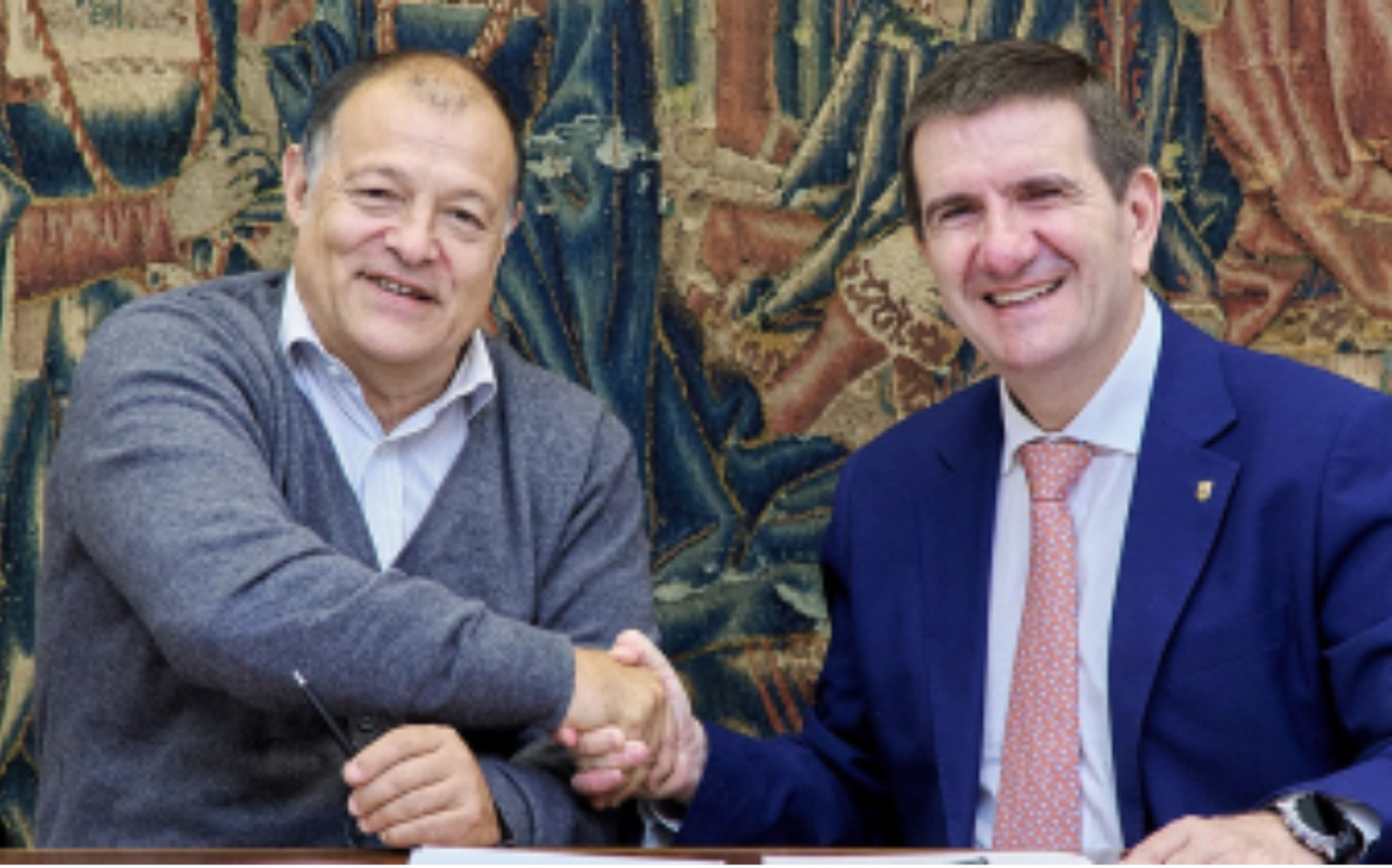 Conrado Ramos y Juan José Etxeberria