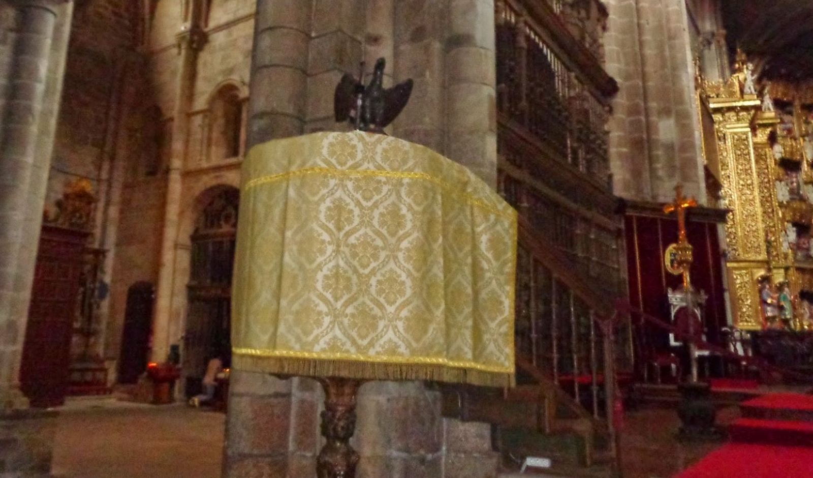 Púlpito de la catedral de Ourense