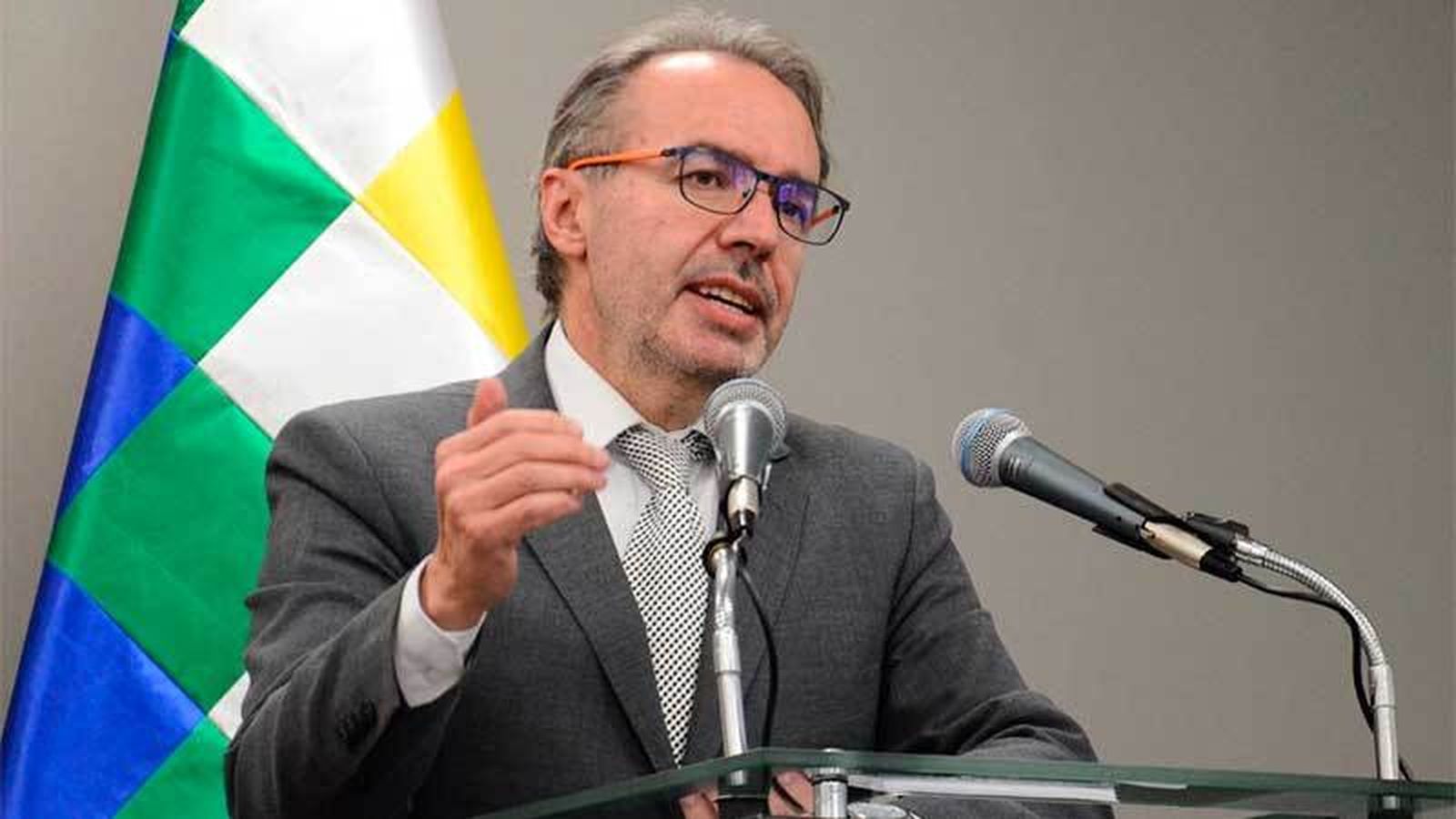 Jorge Richter, portavoz del Gobierno de Bolivia