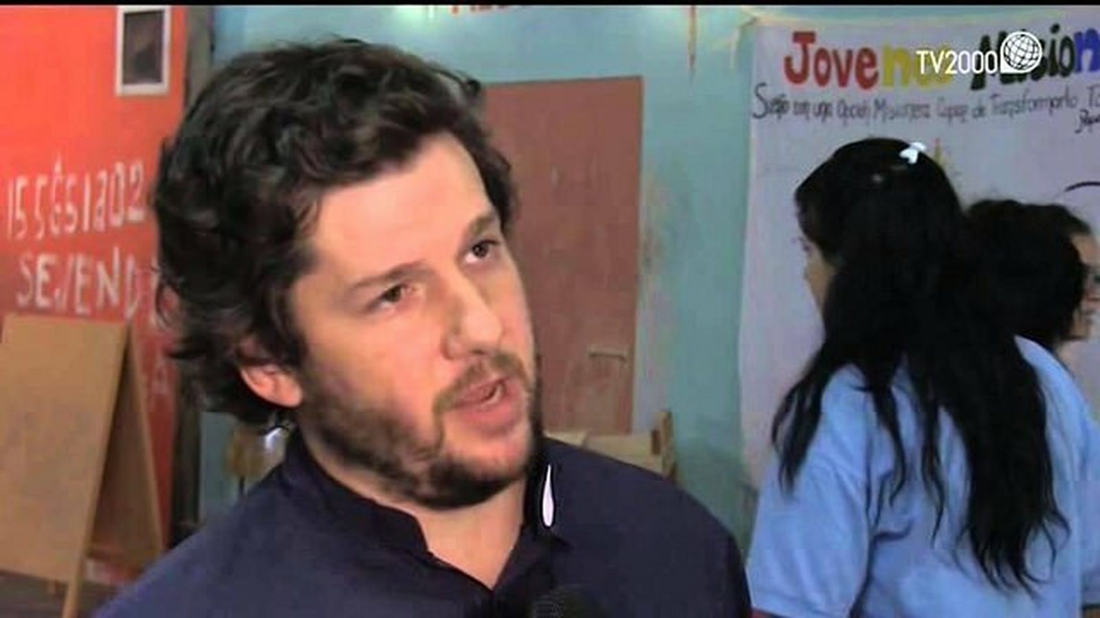 El sacerdote bonaerense Carlos Olivero