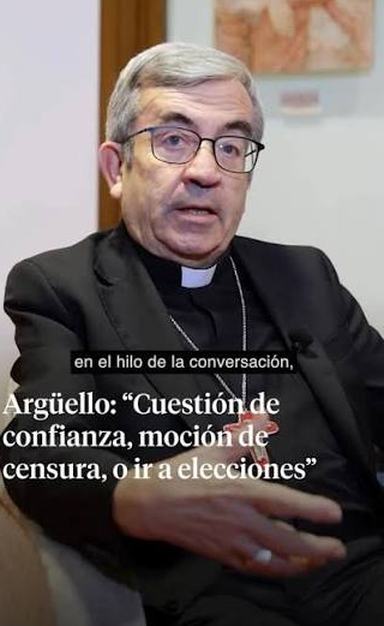 Argüello pide moción de censura, o ir a elecciones