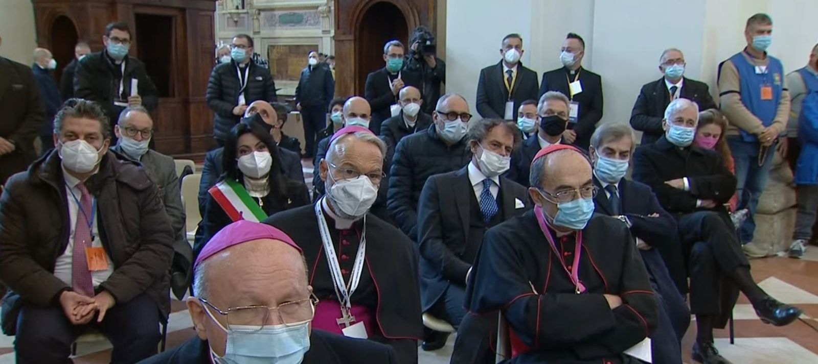 El cardenal Barbarin, en Asís