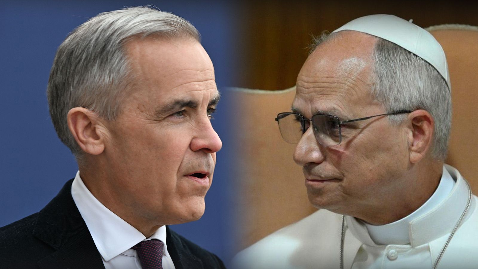 Mark Carney y León XIV