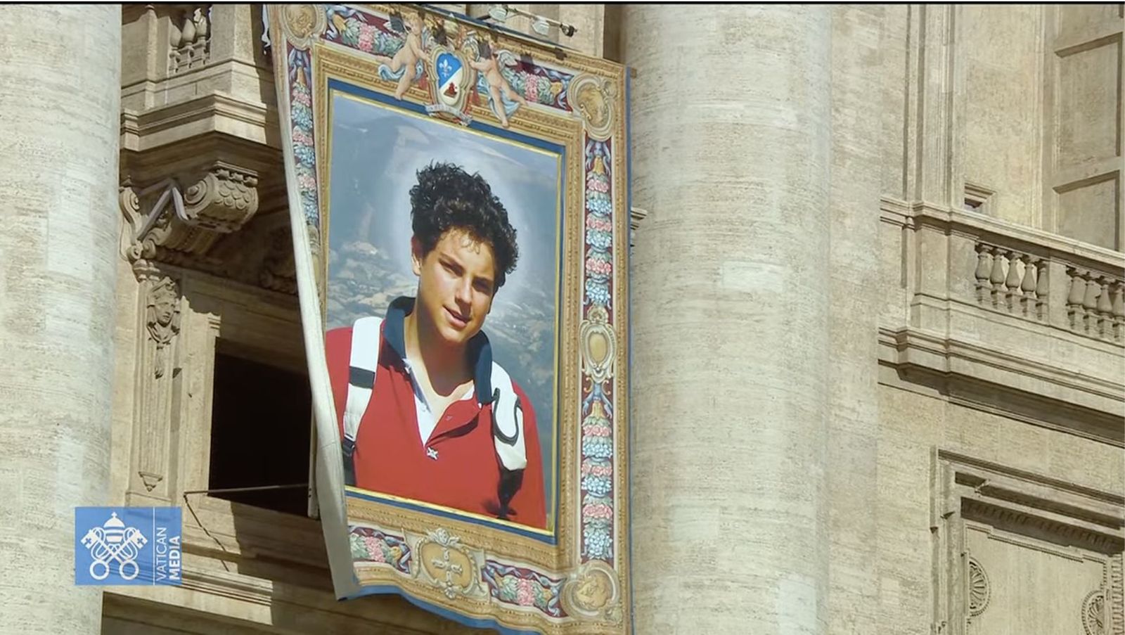 El tapiz de Acutis, el santo milenial