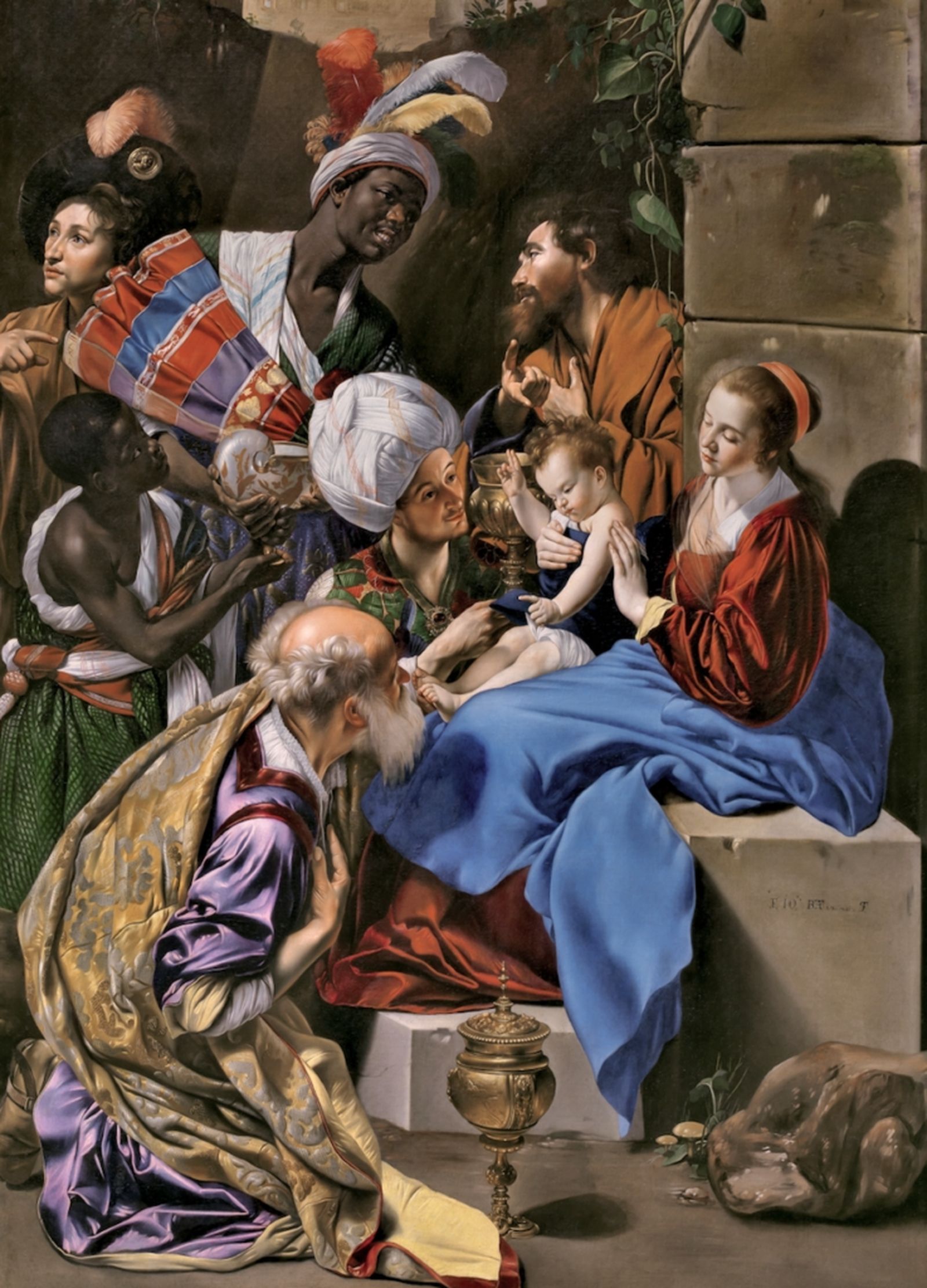 Adoración de los Reyes Magos. Juan Bautista Maíno