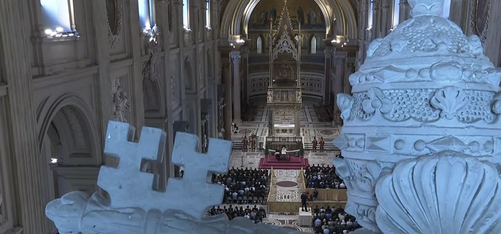 CEl Papa, en el Laterano